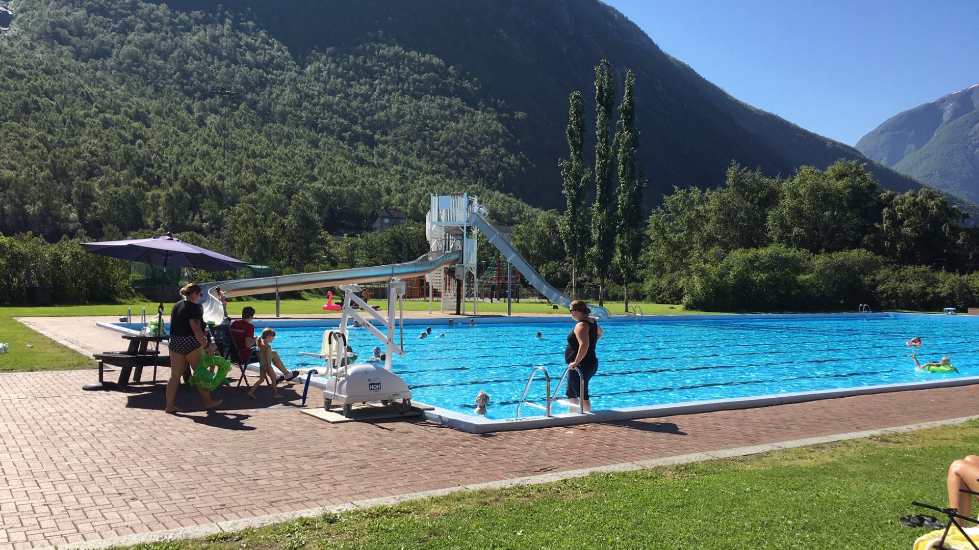 Friluftsbad, Øvre Årdal