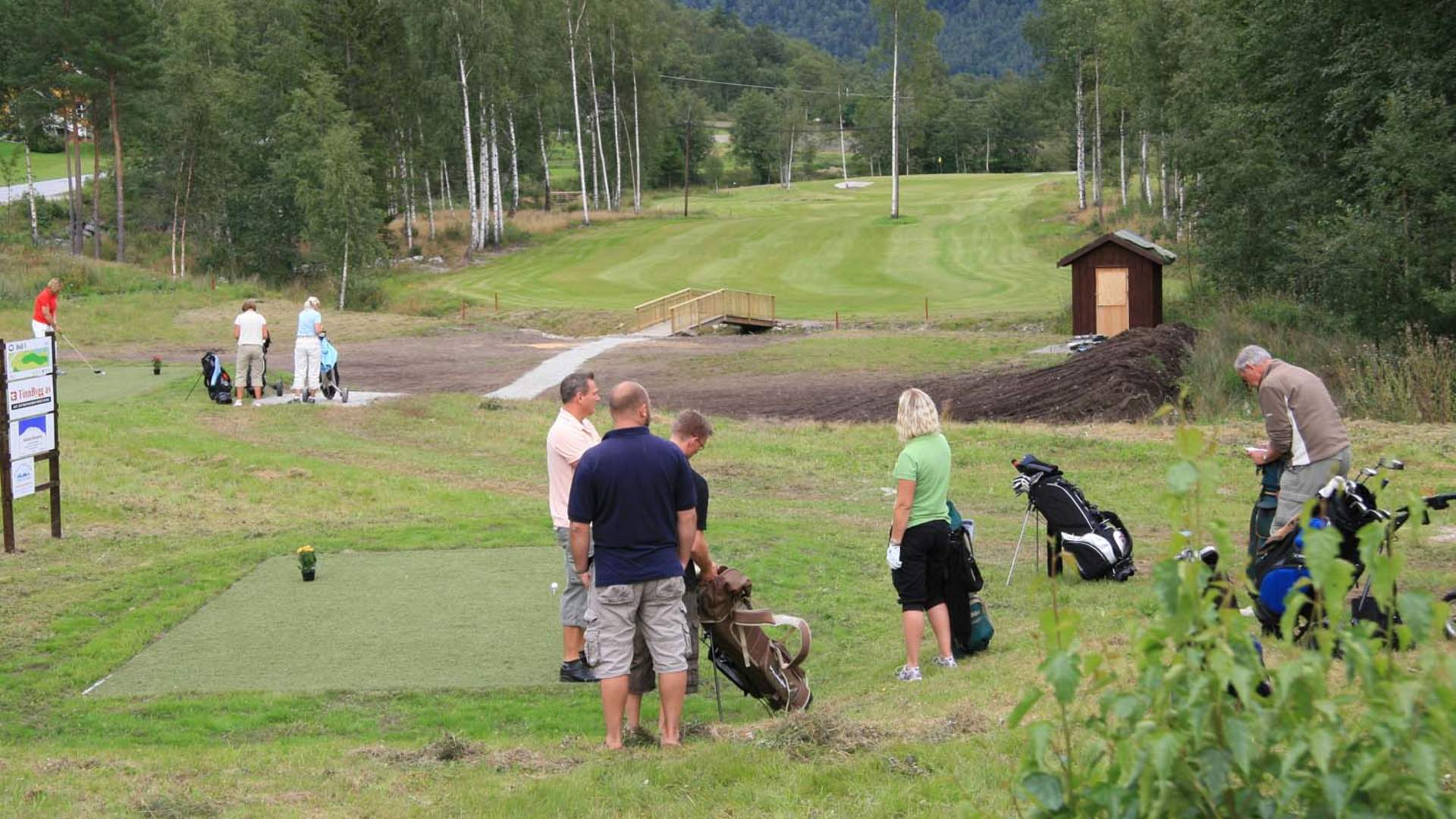 Golfbanen på miland