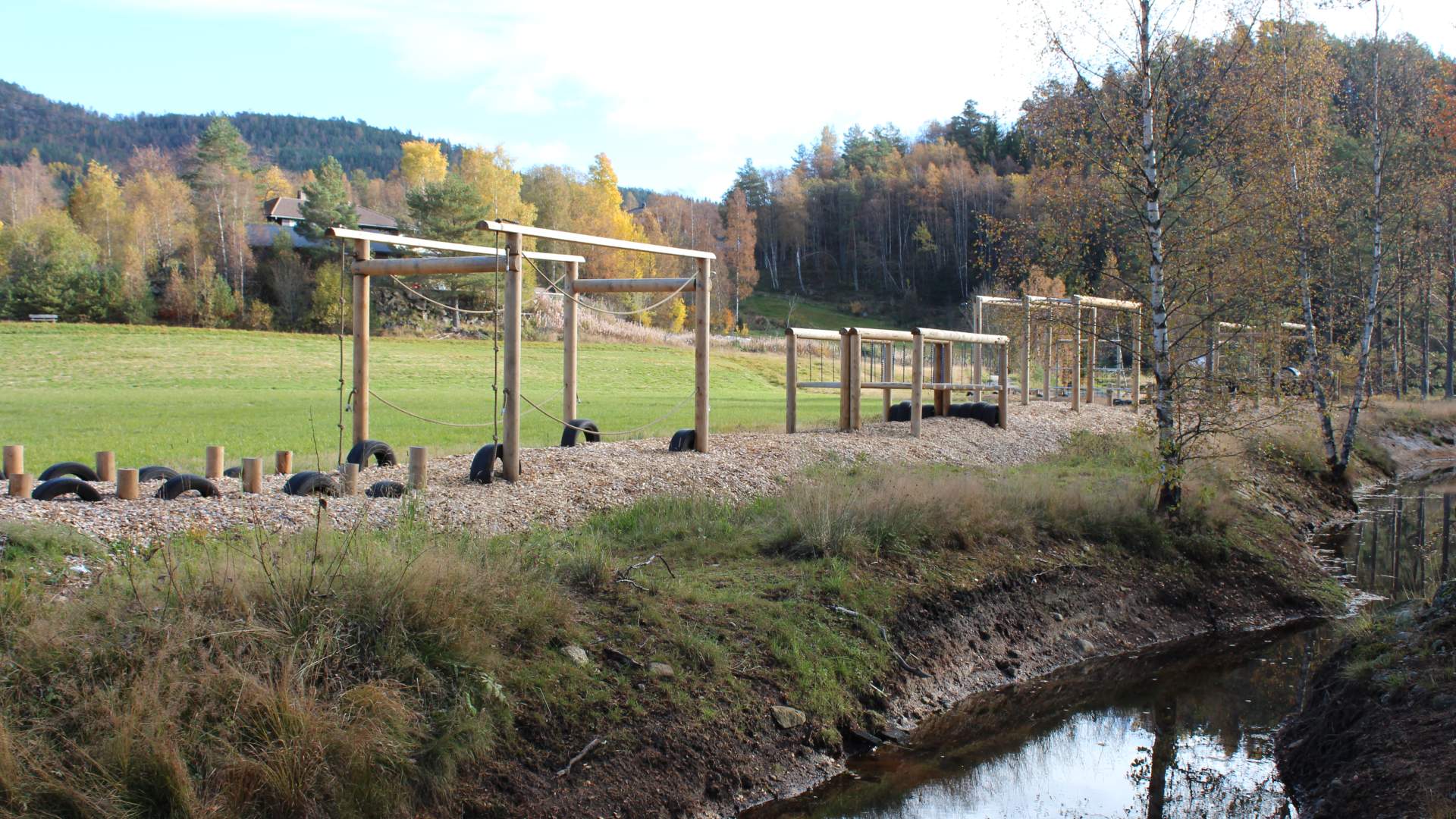 Lygne fritids- og aktivitetspark hinderløype
