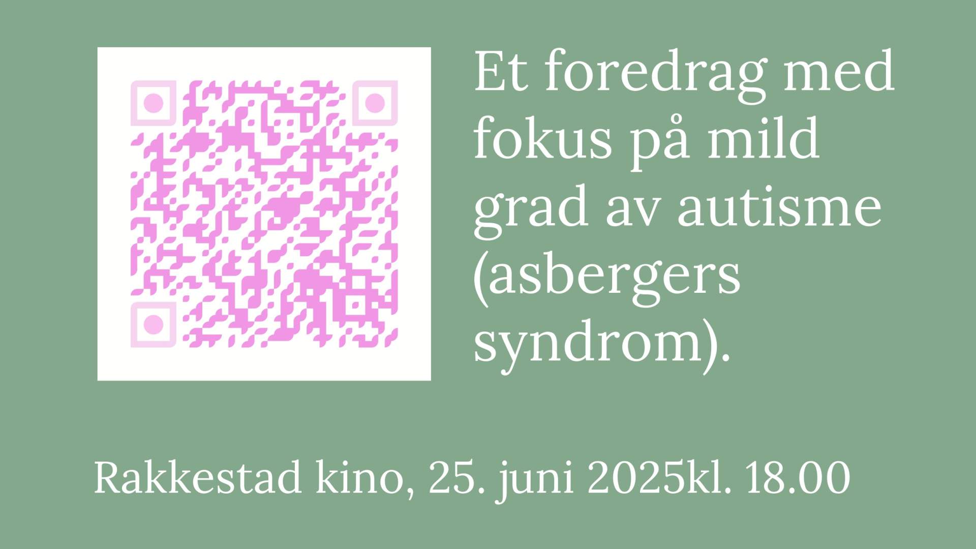 Autismespektret - en annerledes måte å være i verden på