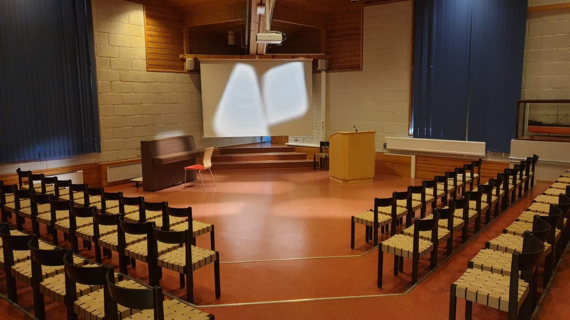 auditoriet Mollestad på KUBEN i Arendal