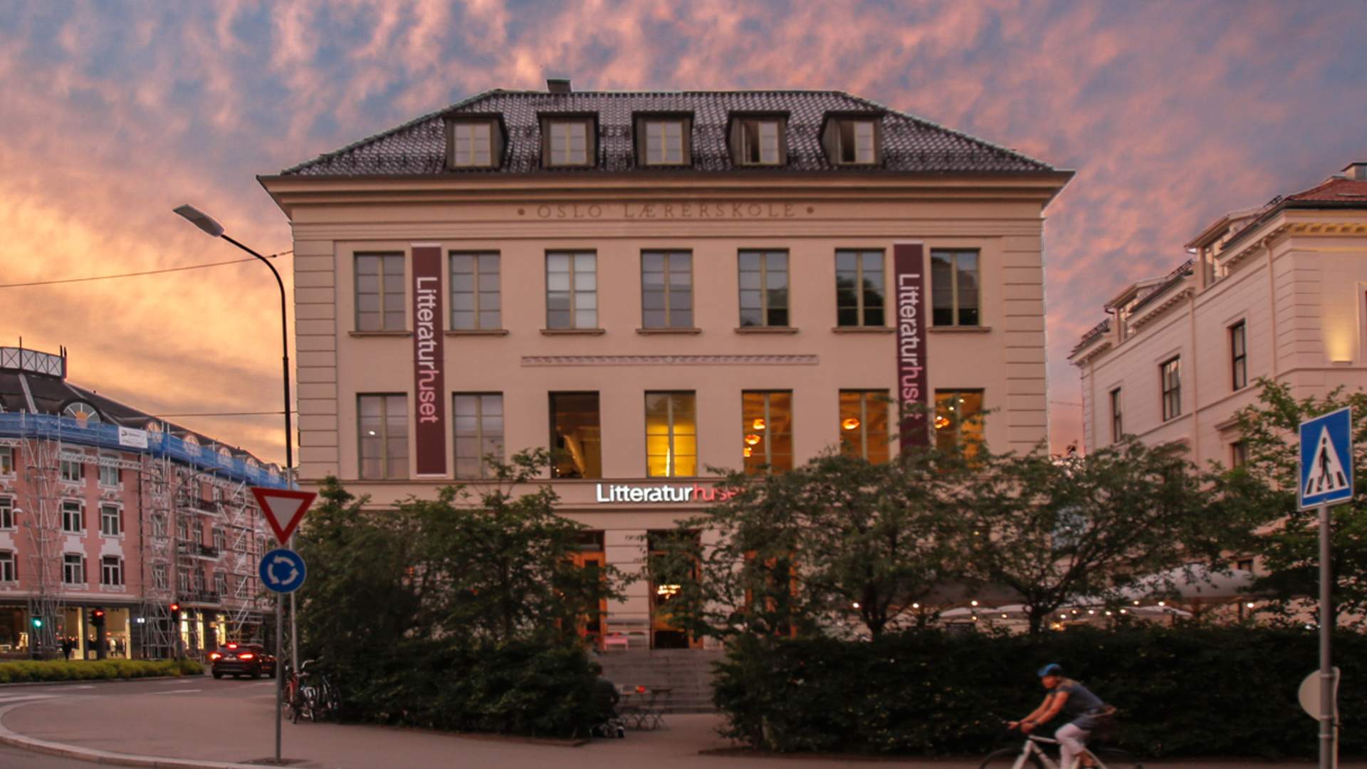 Litteraturhuset - Fasade