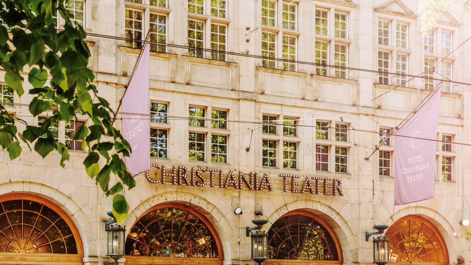 Hotel Christiania Teater fasade