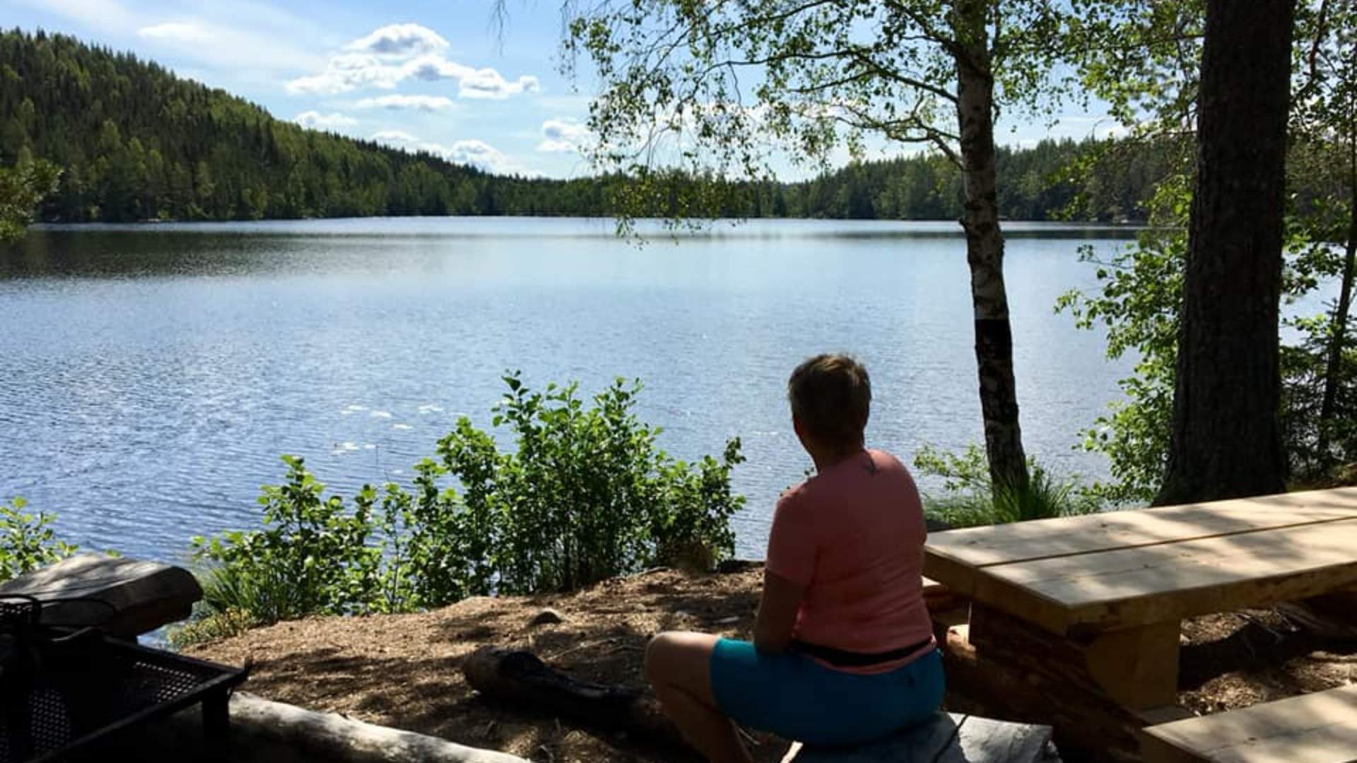 Finnskogleden, Breitjernet rasteplass