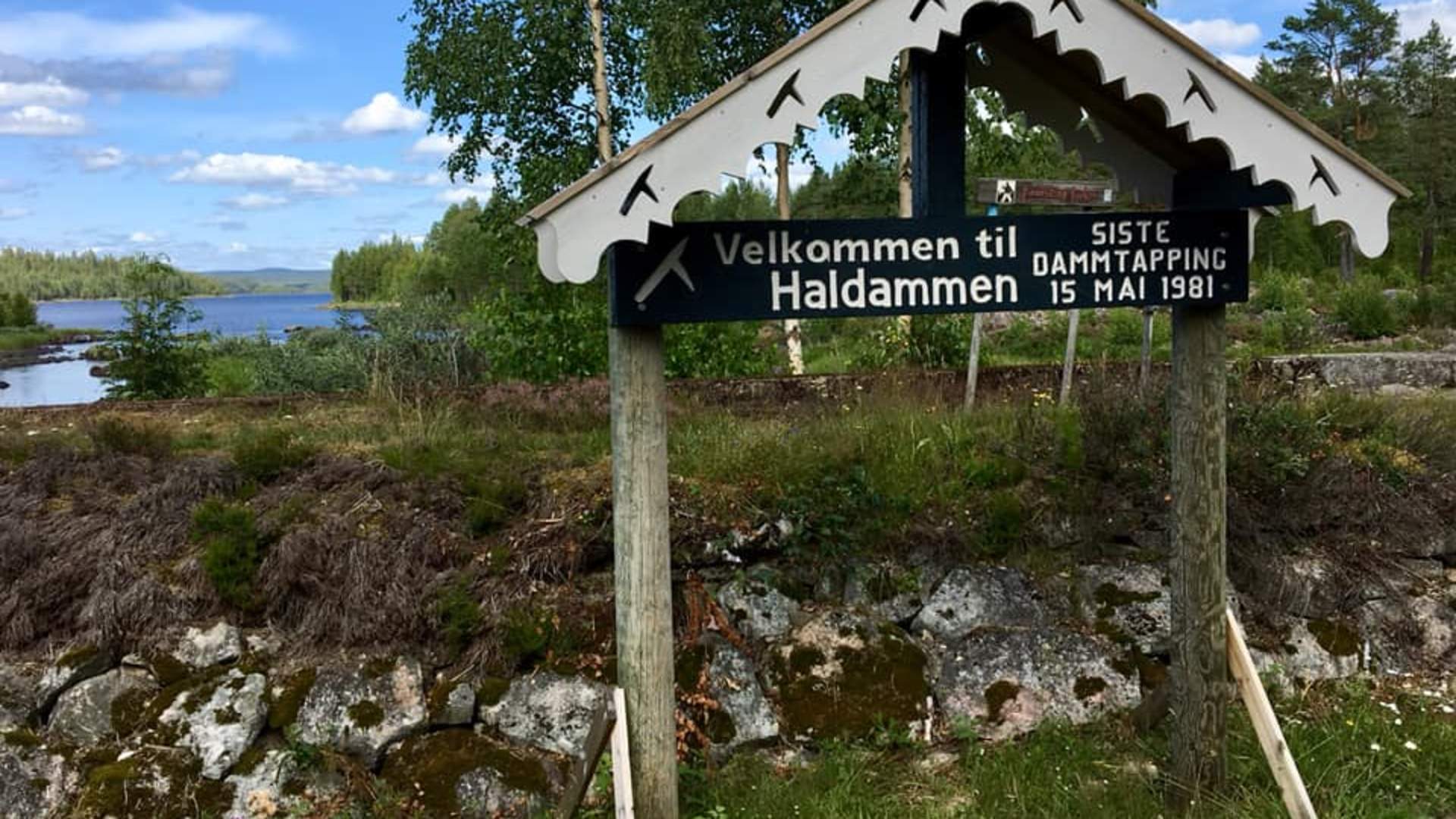 Finnskogleden, Haldammen