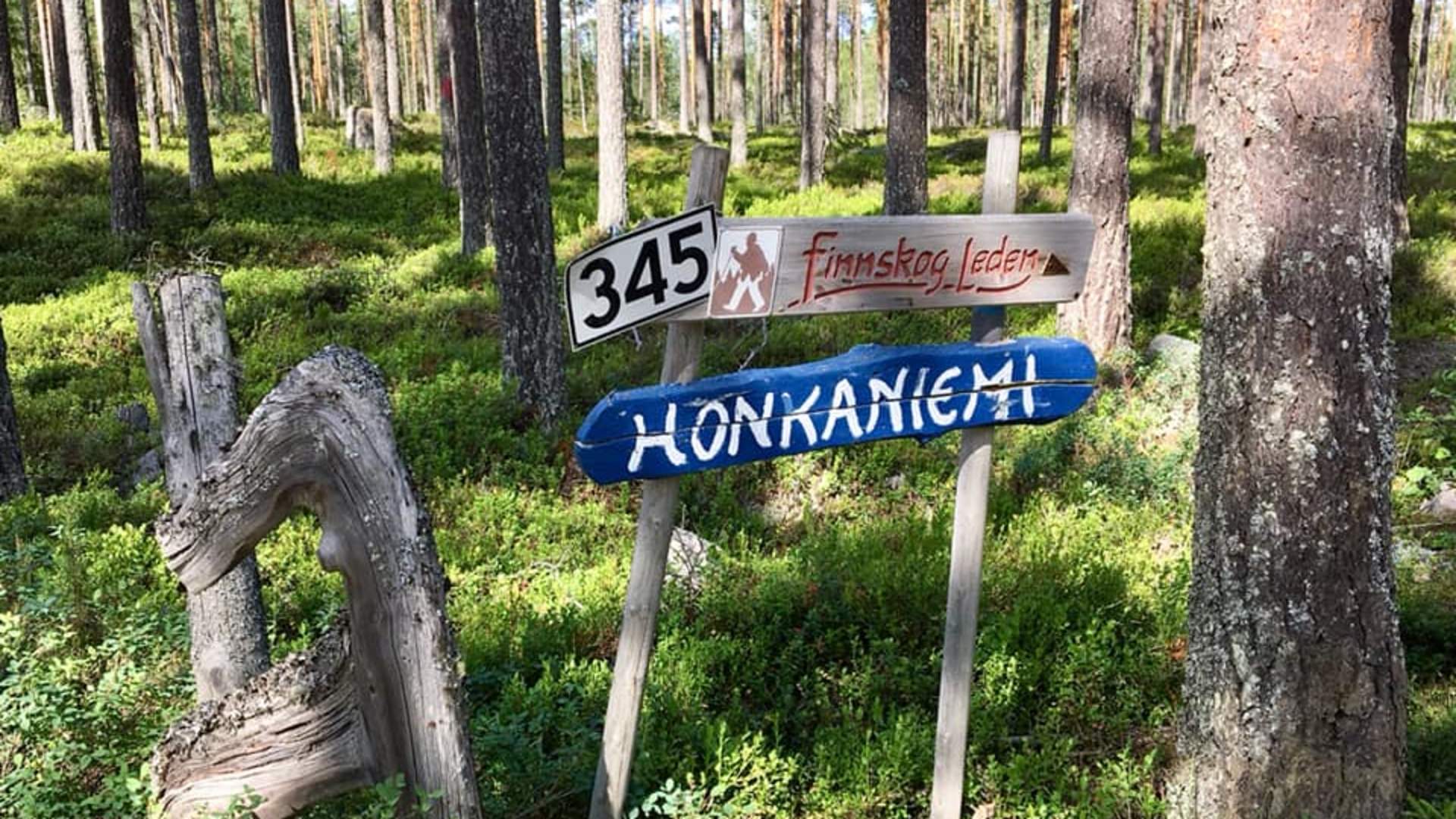Finnskogleden, Honkaniemi