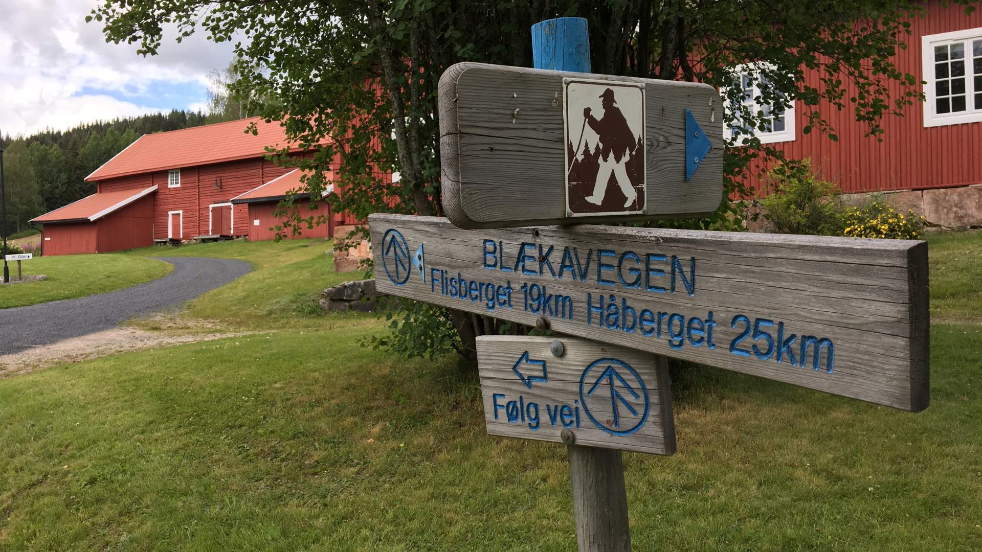 Finnskogleden nord, Gravberget gaard