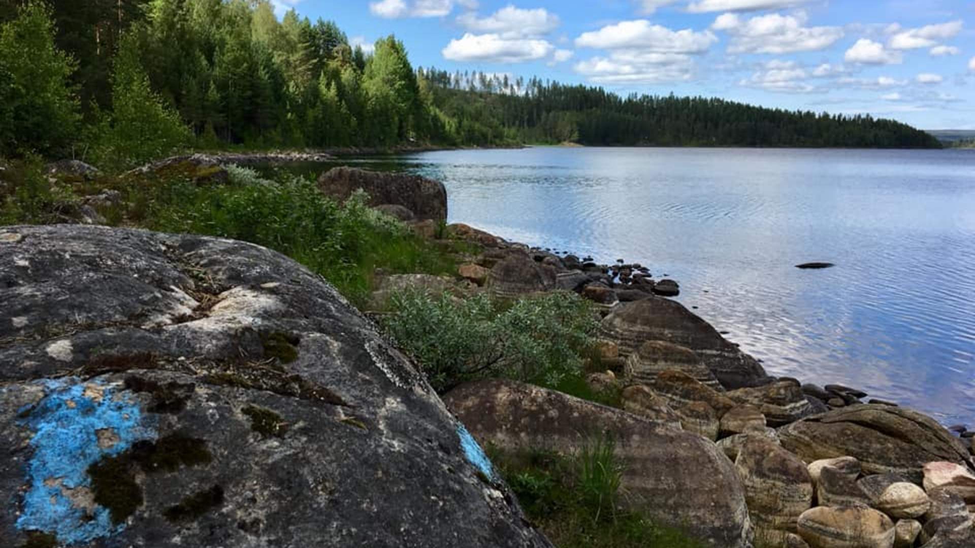 Finnskogleden, vakre Halsjøen