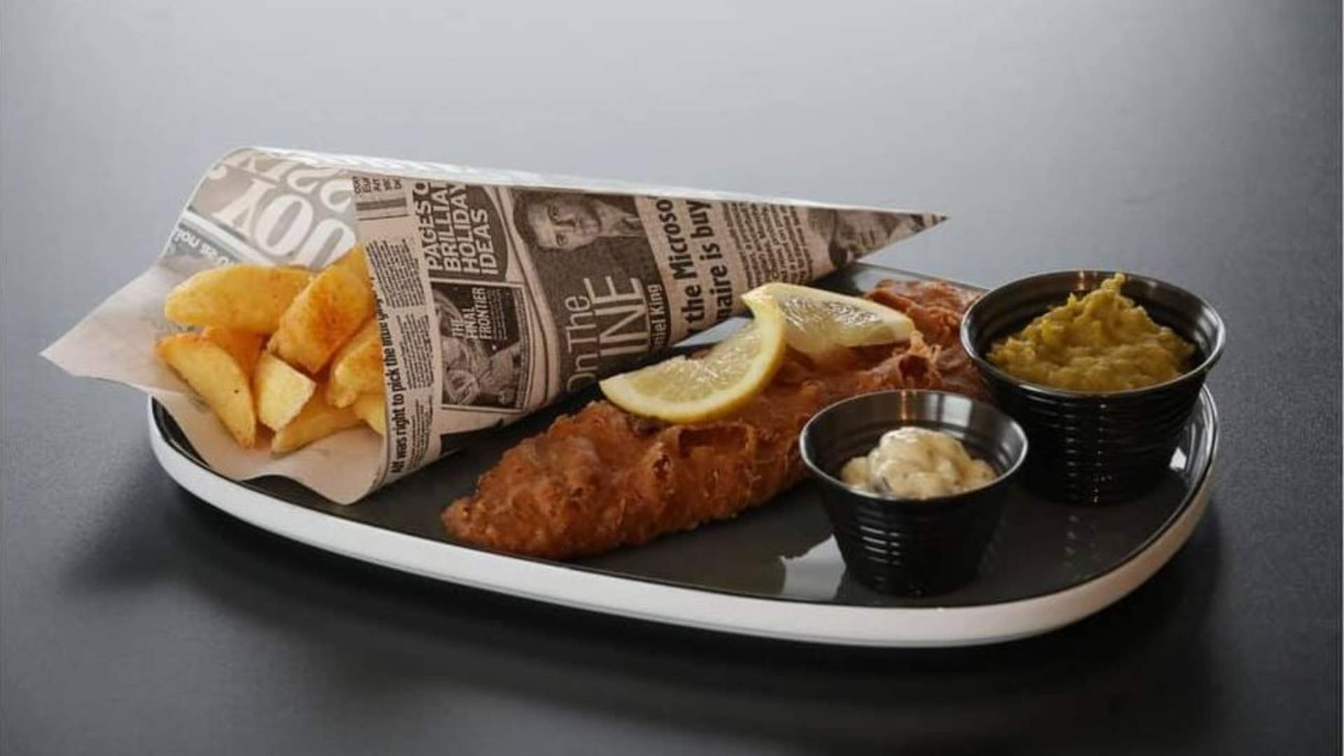 Fish and ships Vierli kafeteria