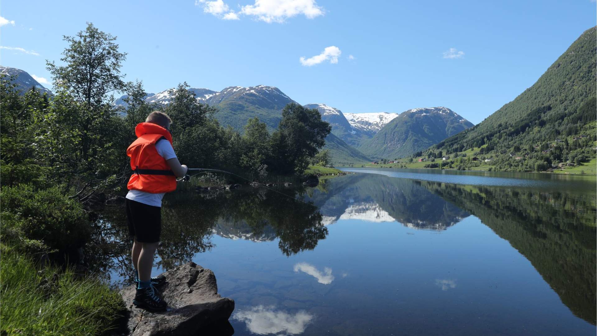 Fiske i dalen