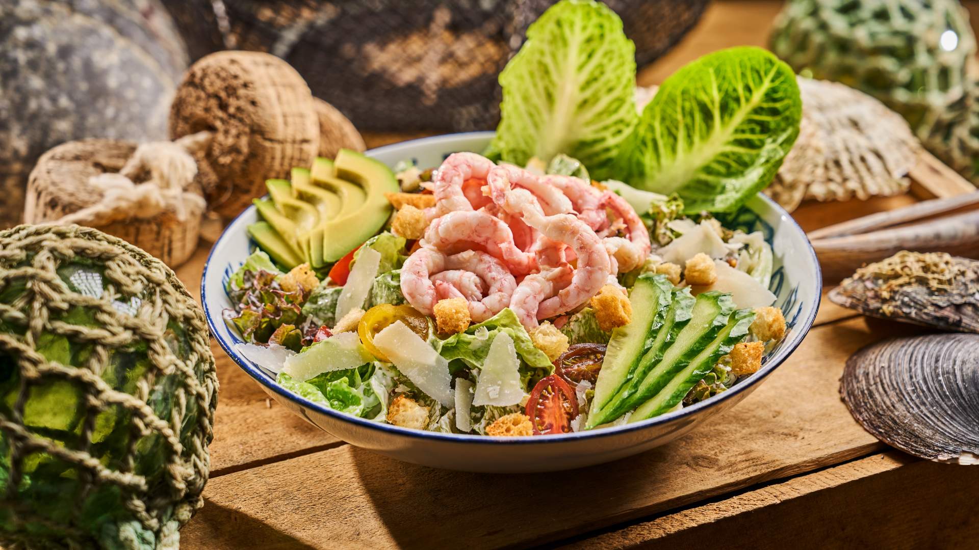 Fjellska°l’s Caesar Salad