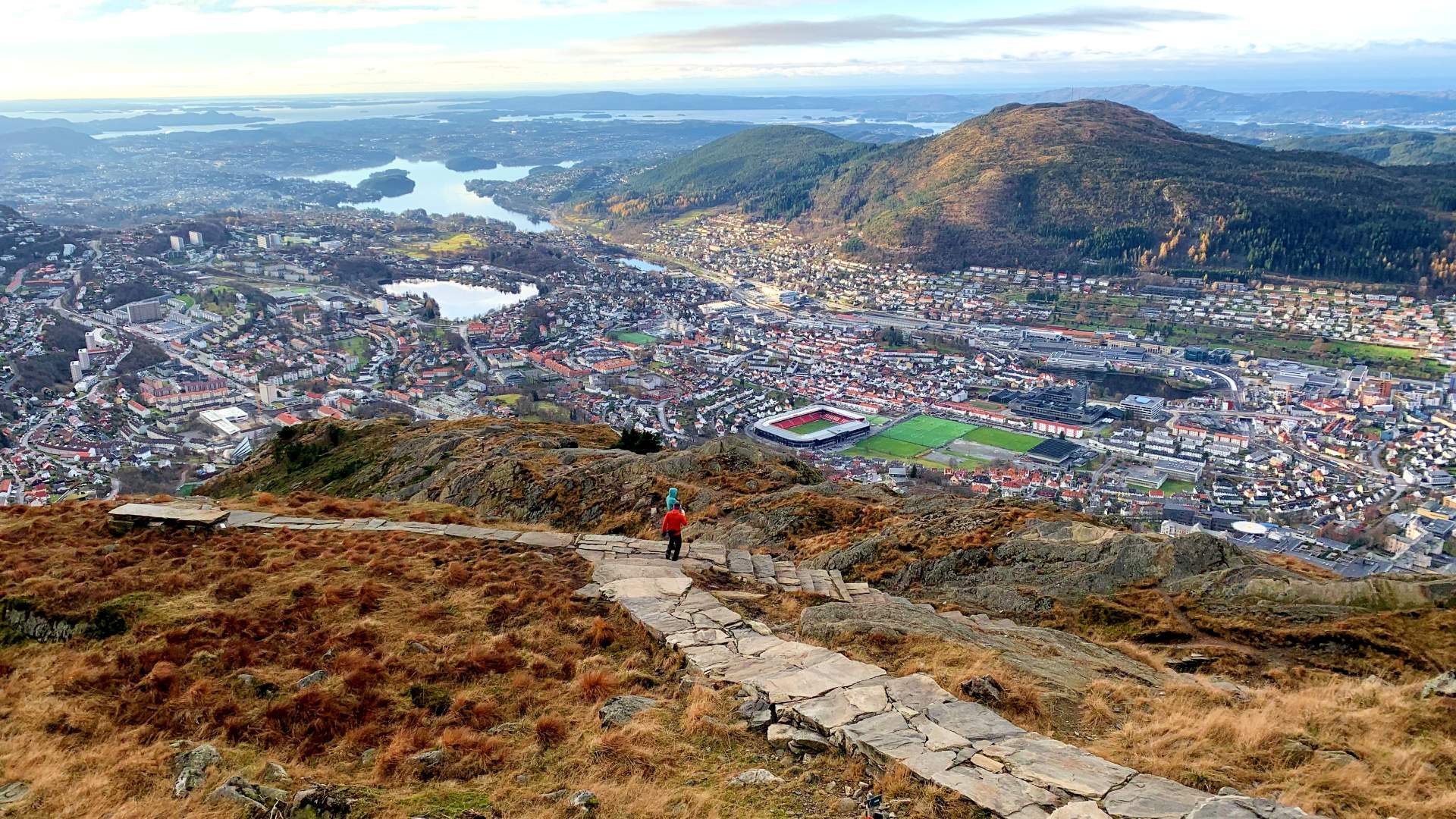 Fjelltur-bergen-ulriken-host