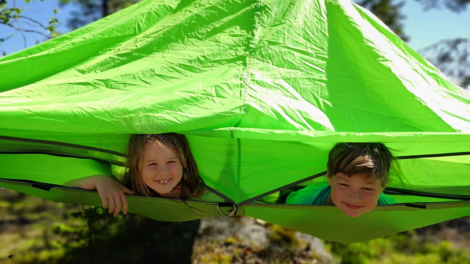 Svevetelttur med Fossen