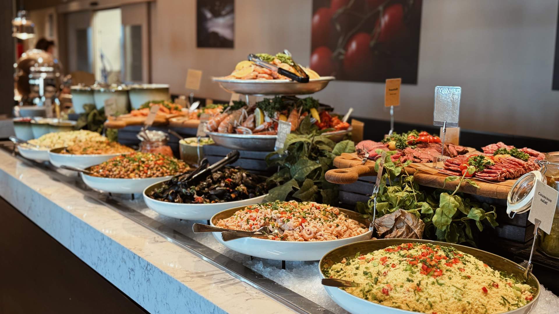 Sunday buffet at Quality Airport Hotel Stavanger