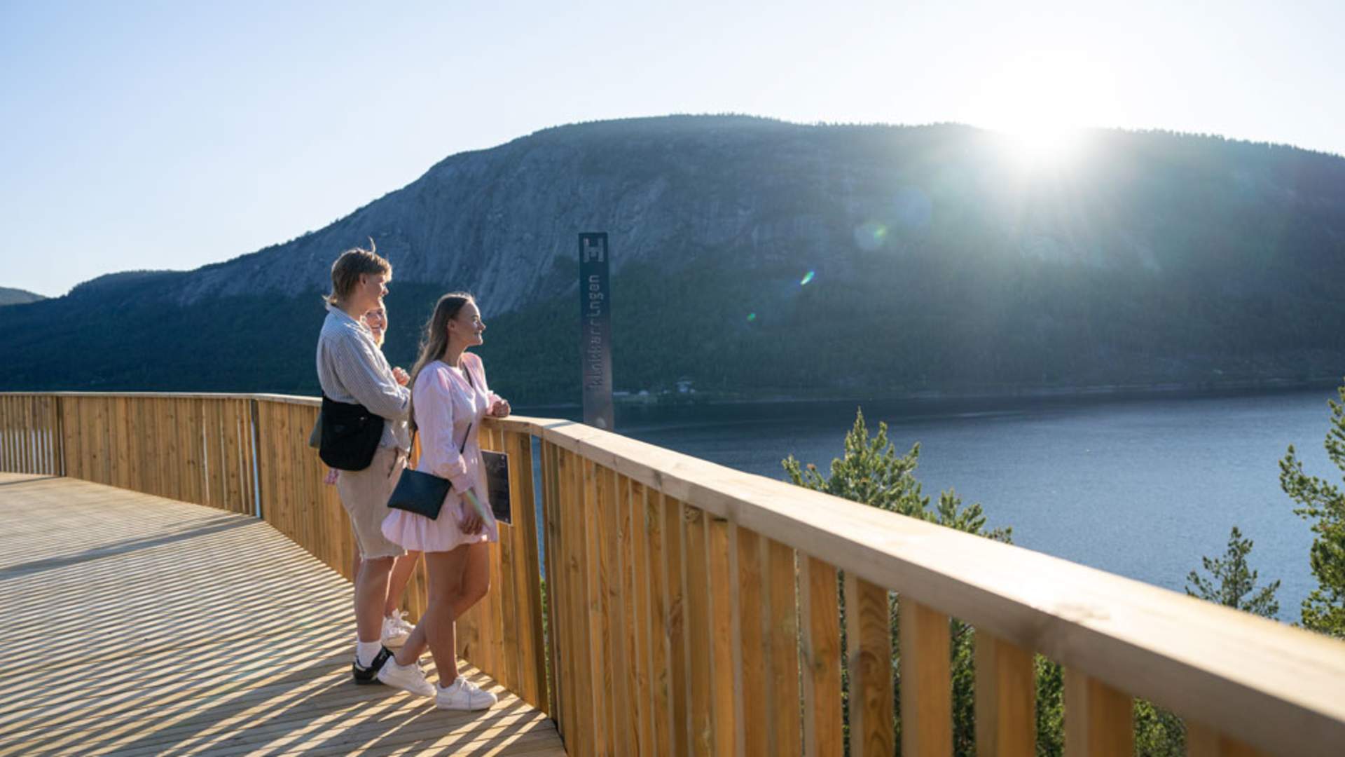 Fyresdal_sommer_Yngve-Ask_2-damer-nyter-utsikten-fra--tretoppveien-Hamaren_1000x667