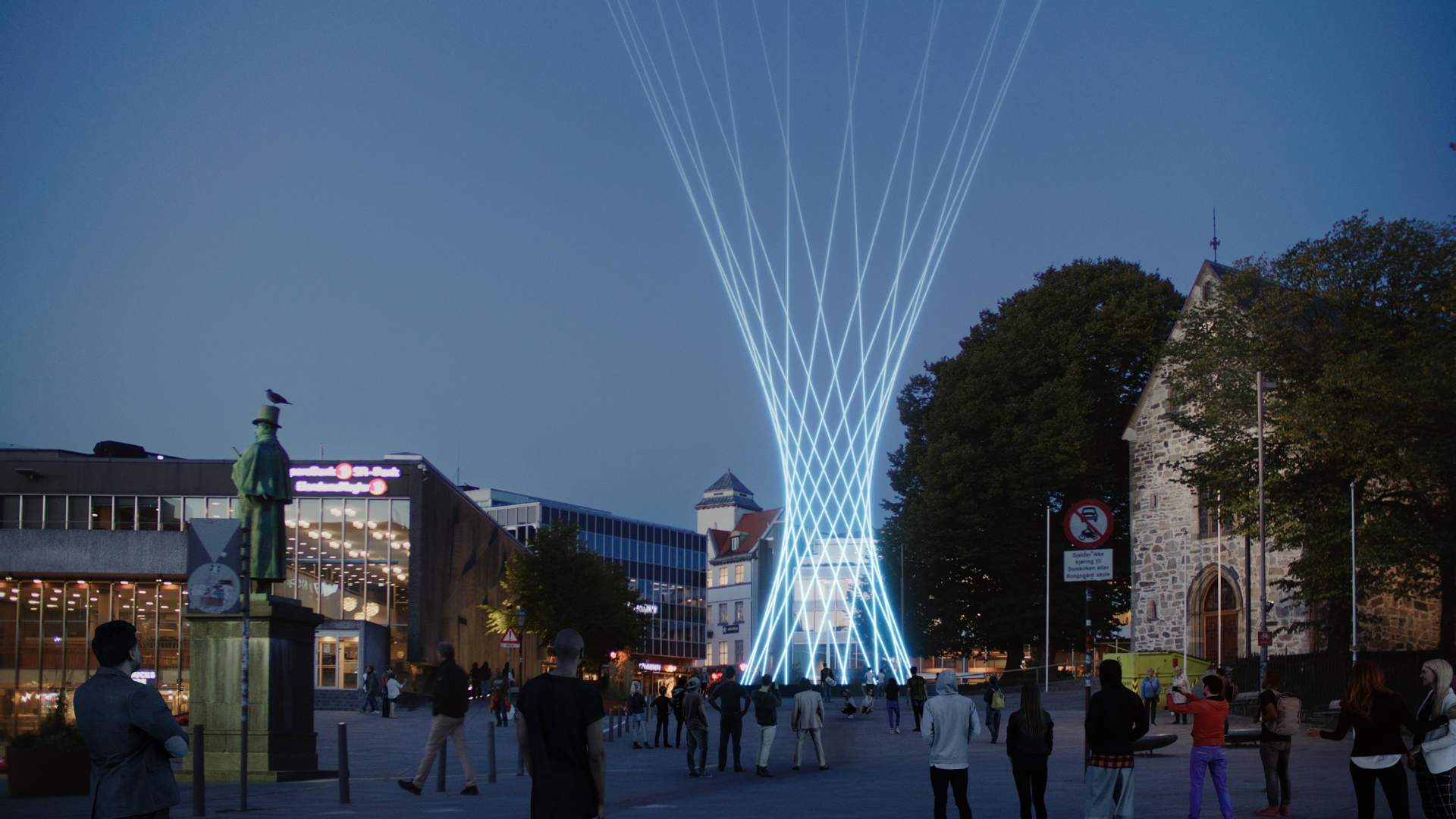 Glød Light Festival in Stavanger