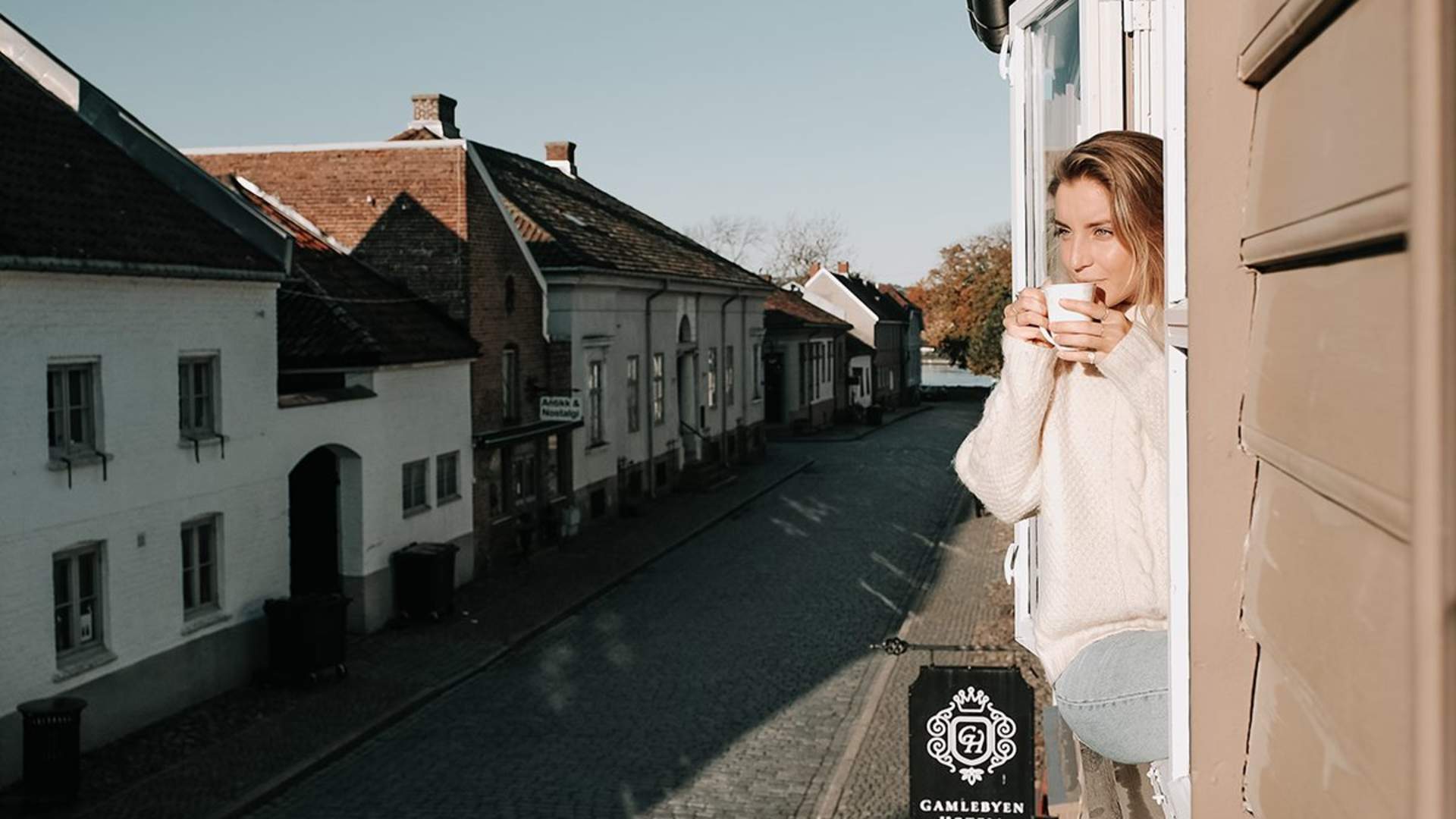 Gamlebyen Hotell vindusbilde