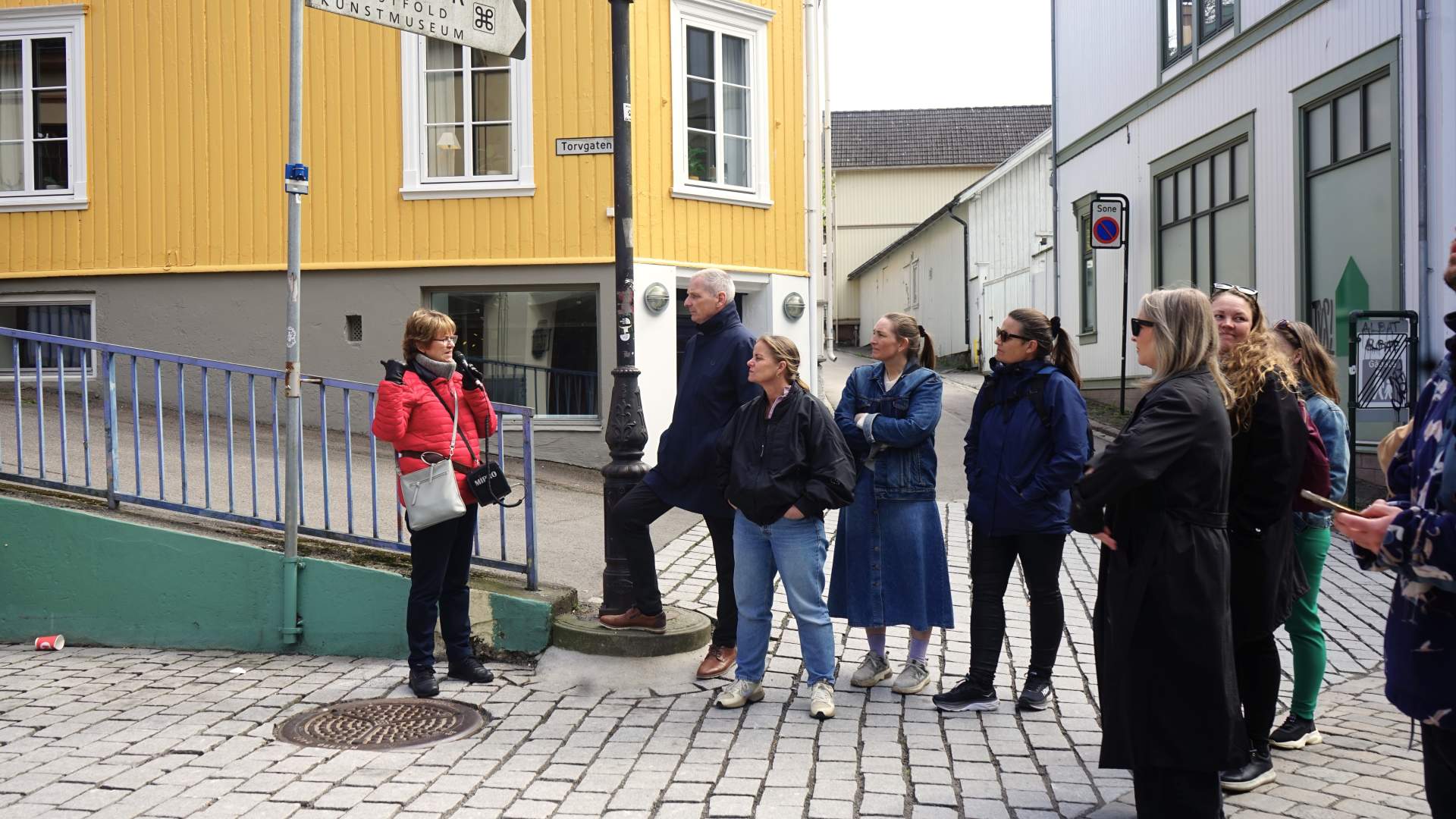 Gatekryss Inger og komm