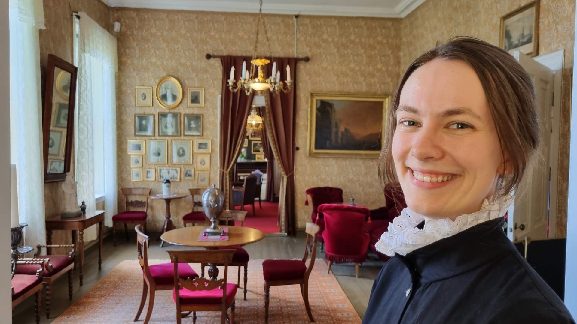 Guided tour of Gimle Gård manor in Kristiansand