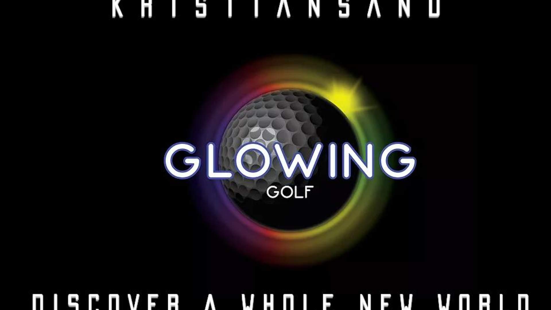 Glowing Golf logo