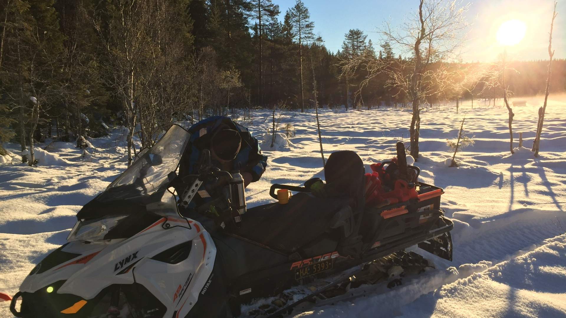 Gravberget snøscooterled