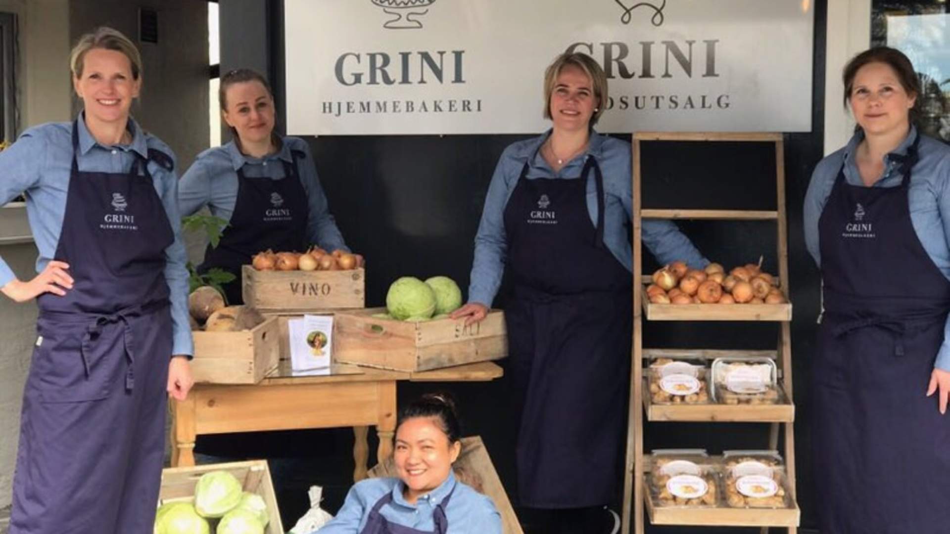 Grini Ga°rdsutsalg_Utenfor butikken
