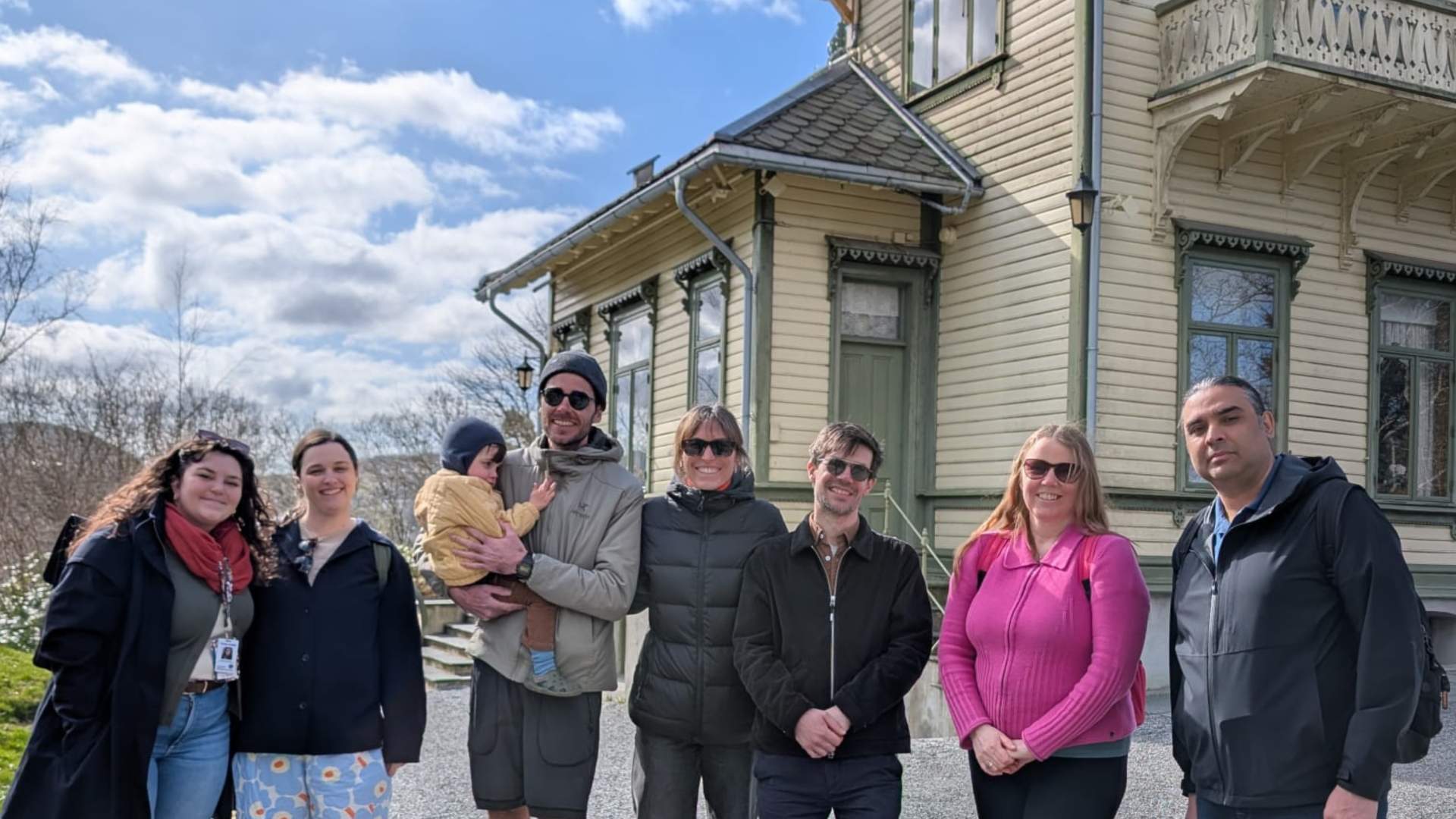 Group Photo Troldhaugen