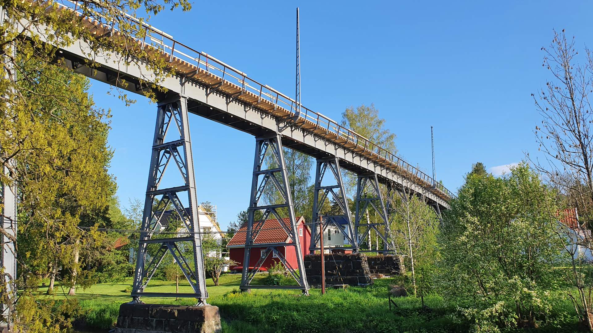 Hølenviadukten med Hølenselva