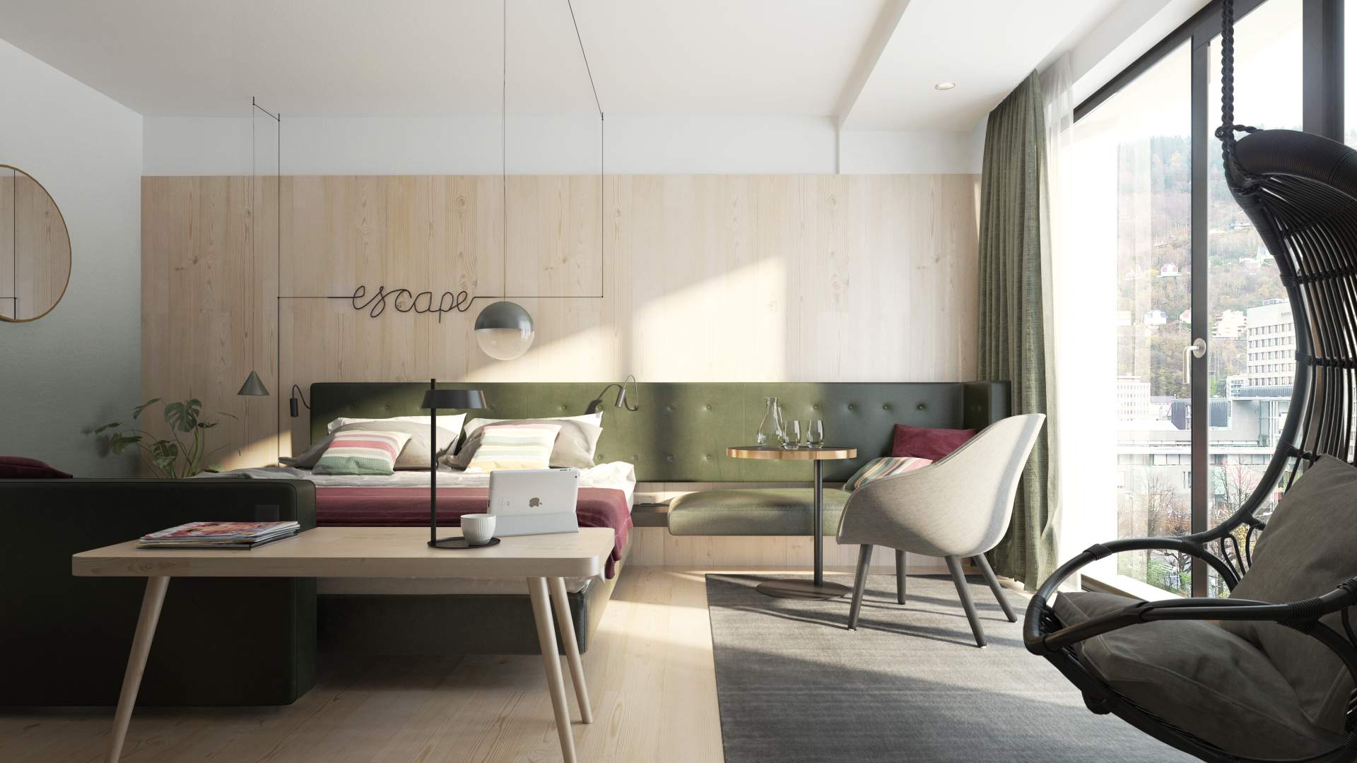 Hotel Norge_Hotelroom kred Concrete Architects og MIR