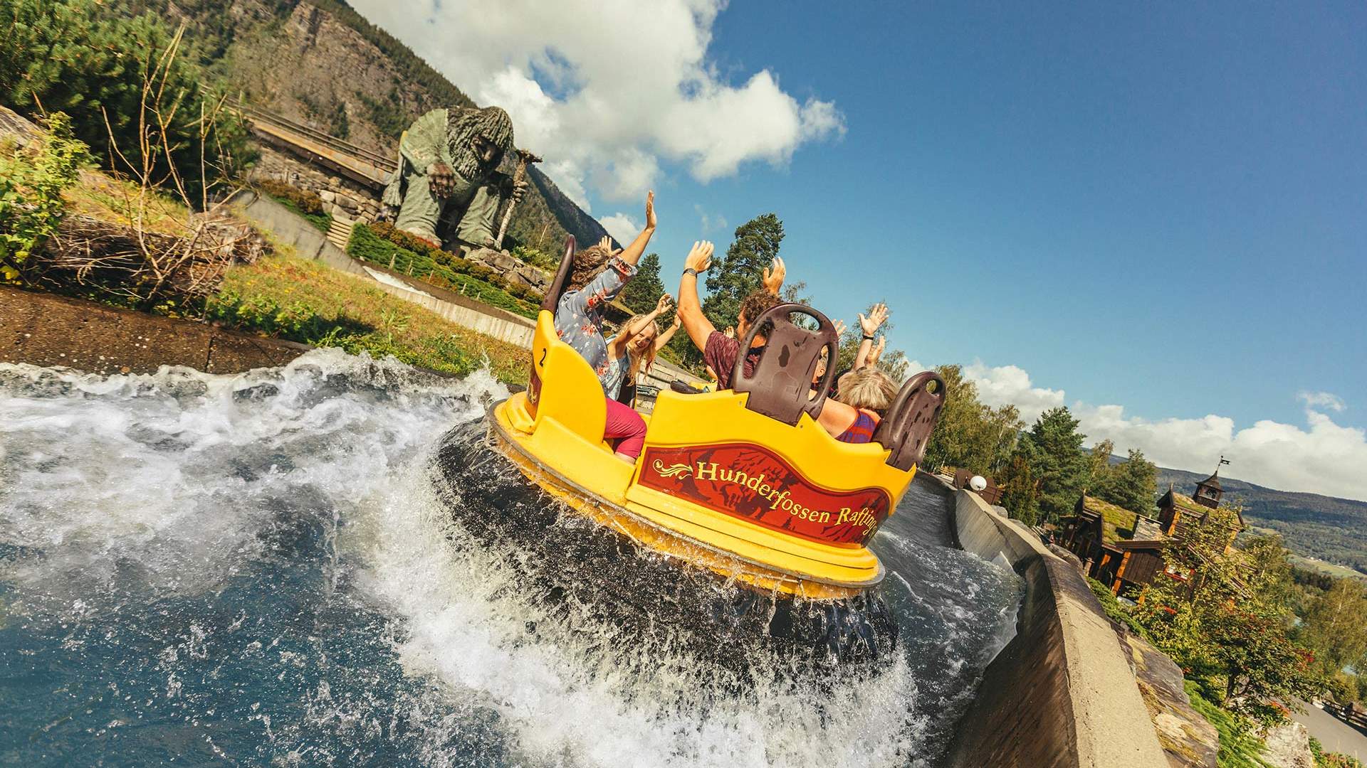 Hunderfossen-rafting