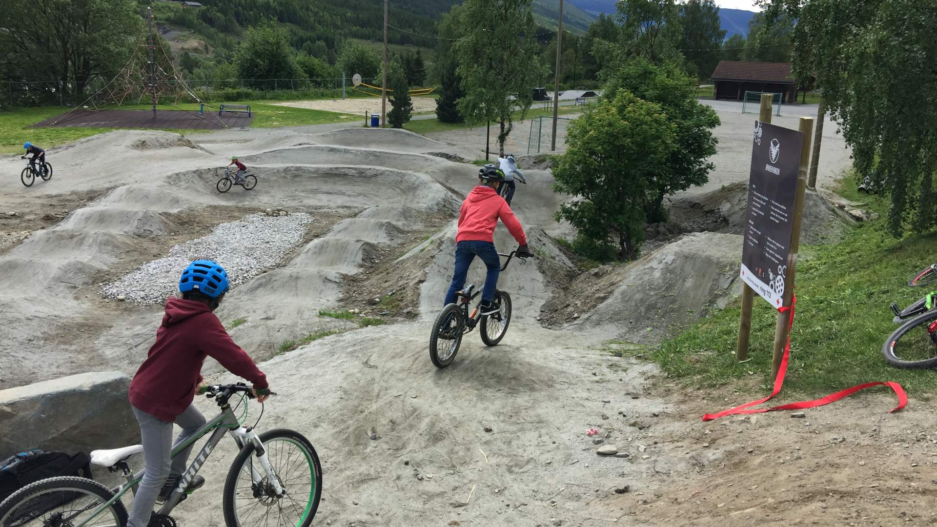 Sykling i Ørneparken