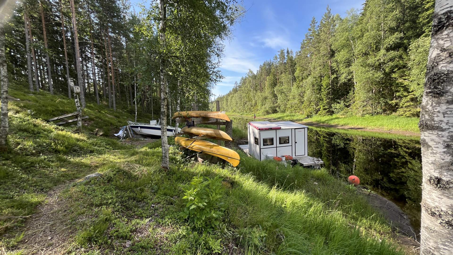 Innerst i Elva, Ørje