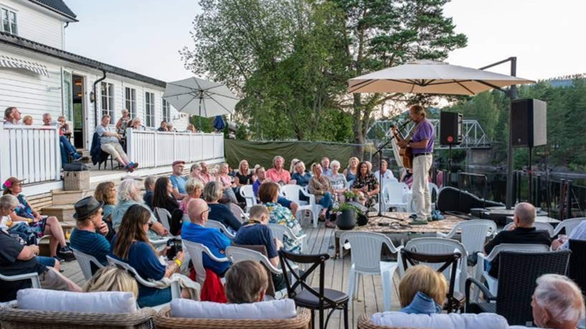Konsert på terrassen
