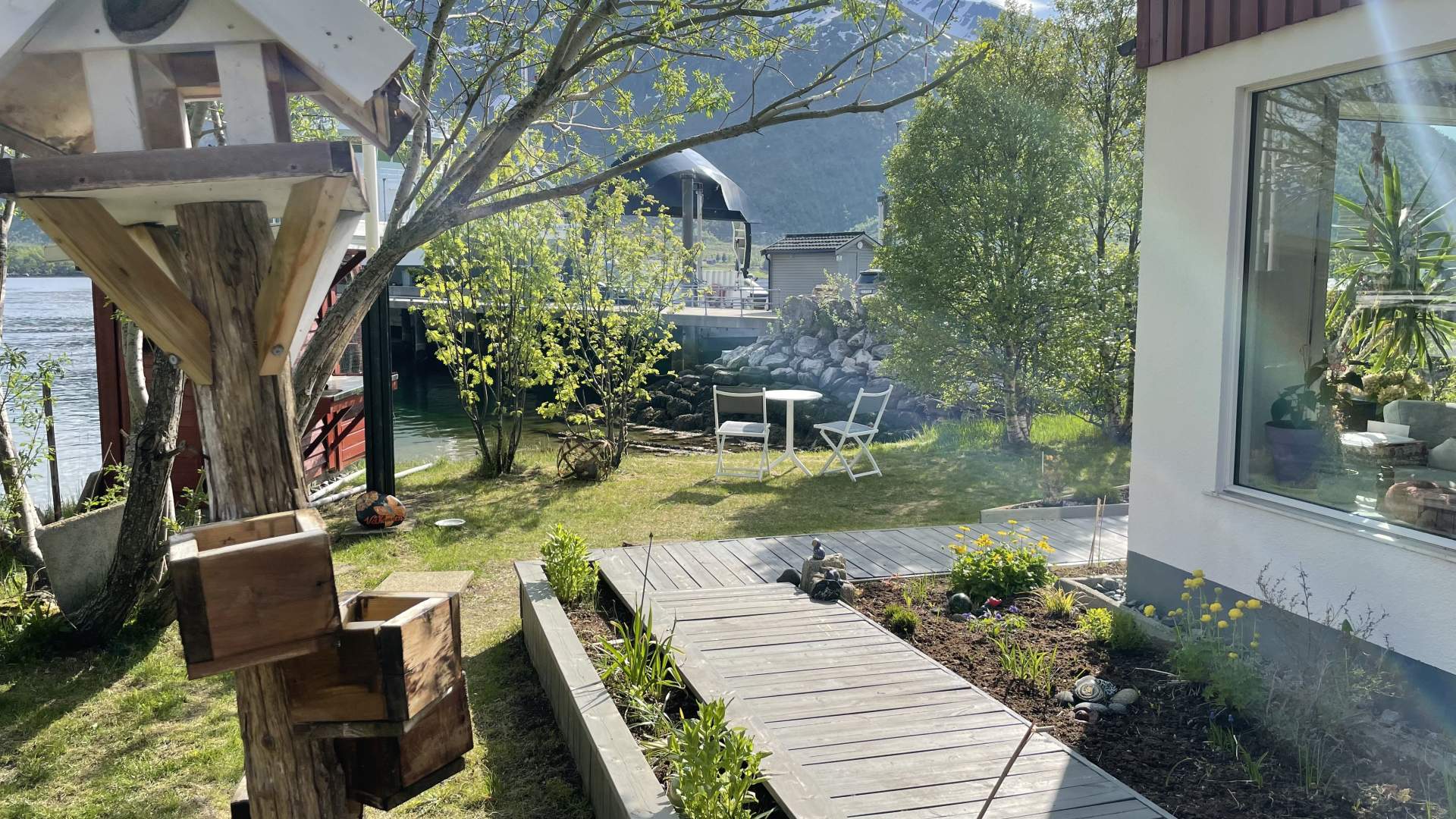 Utsikt fra Refsnes Matgede