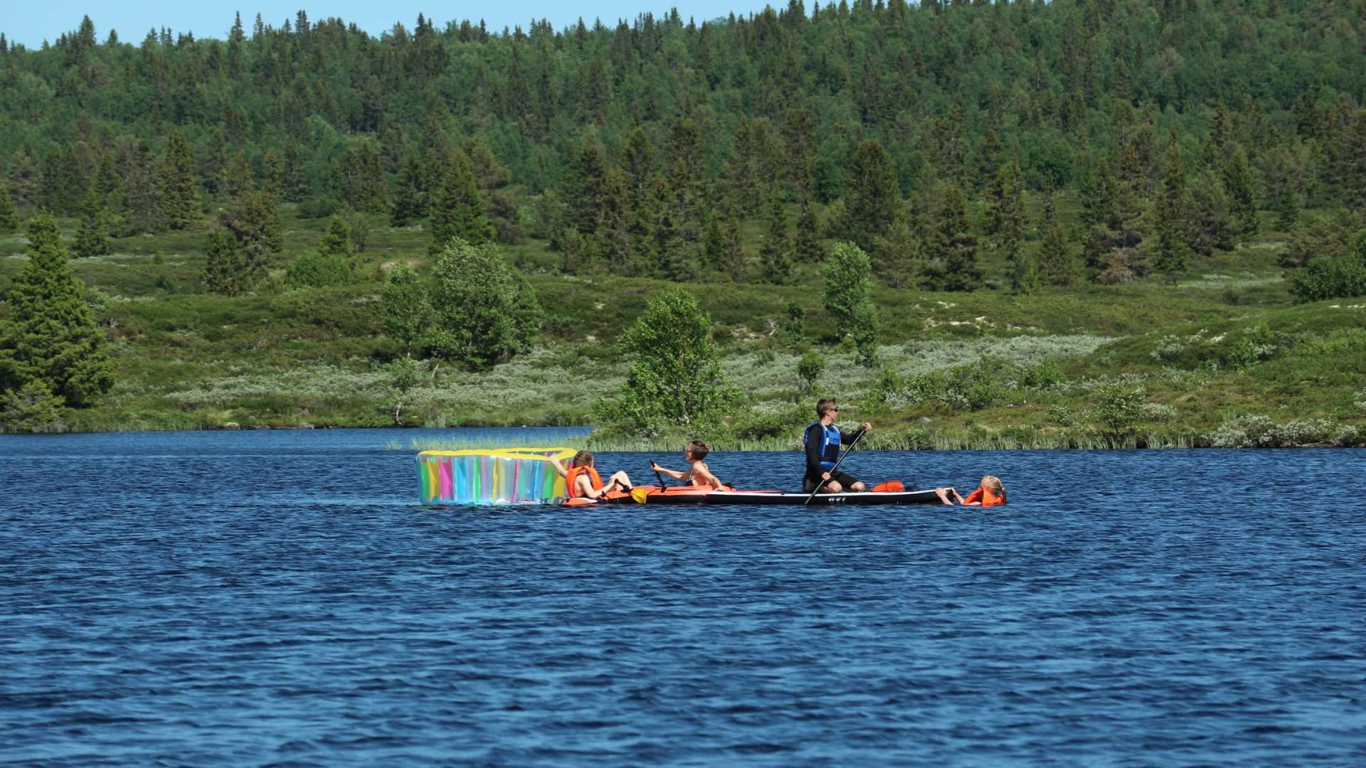 Vannaktiviteter på Golsfjellet