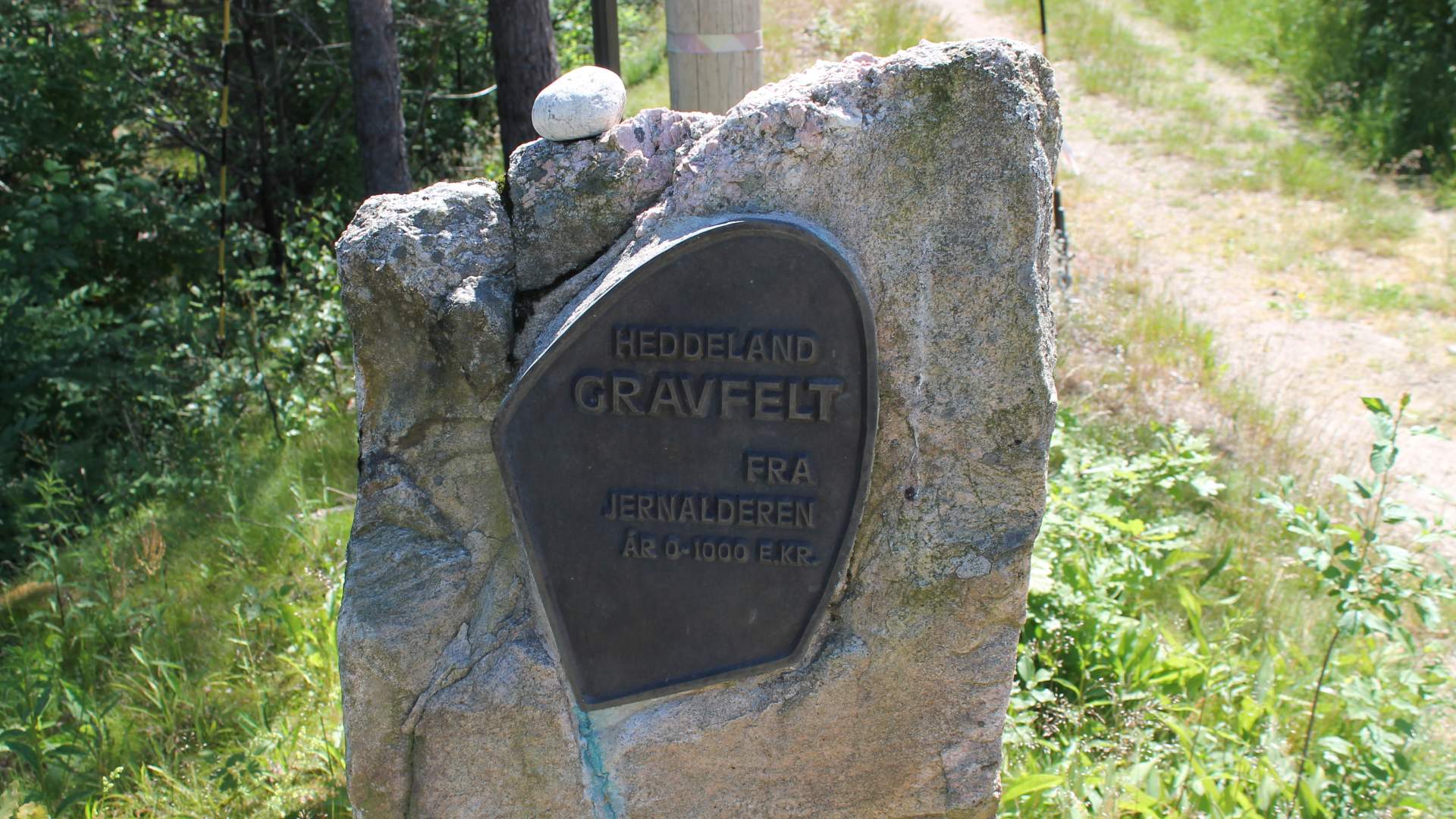Gravfelt på Heddeland