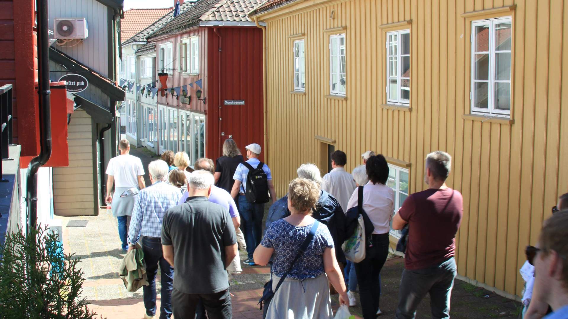 Juskestredet i Grimstad