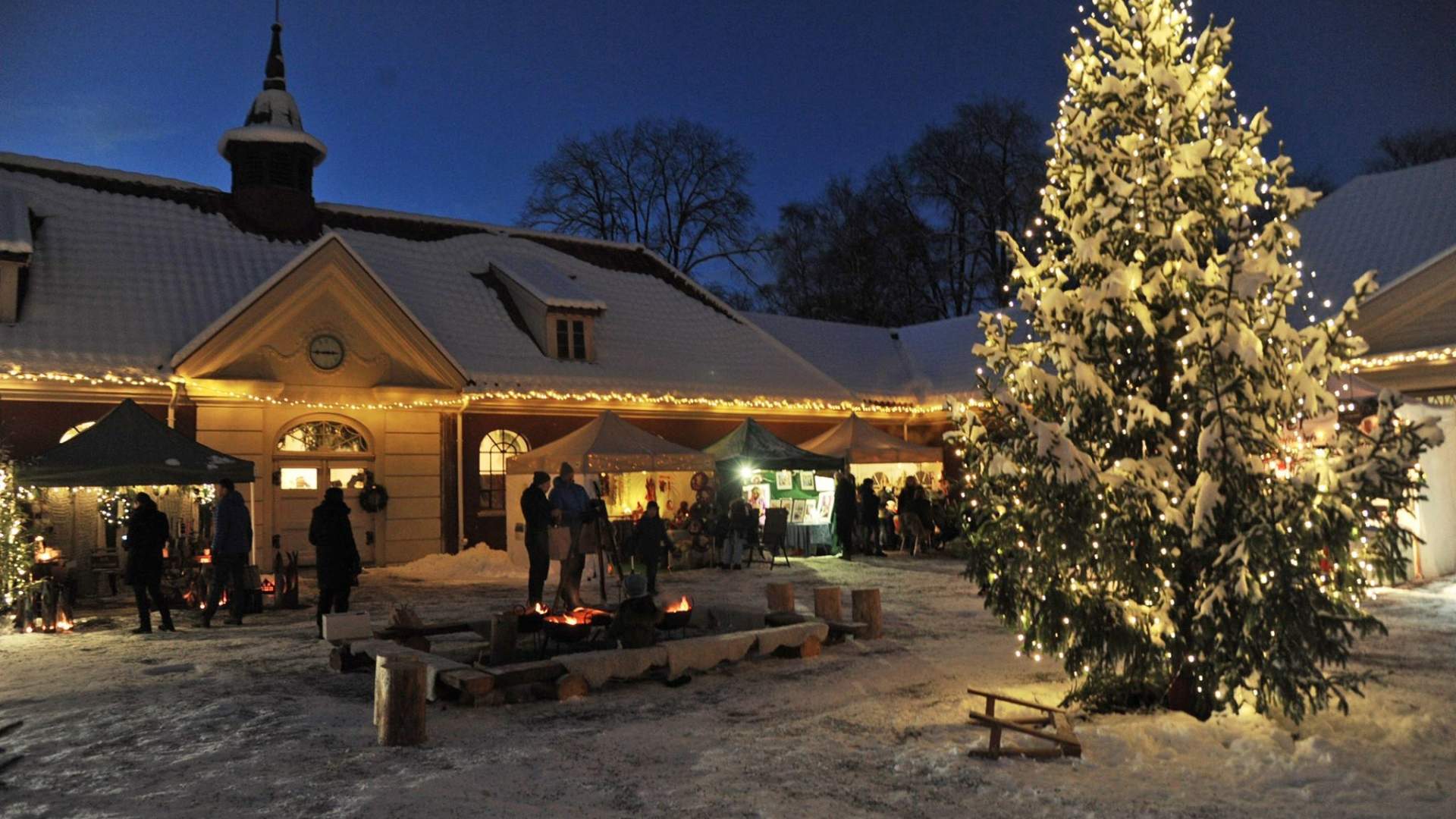 Christmas Market at Stallgården at Eidsvoll Verk