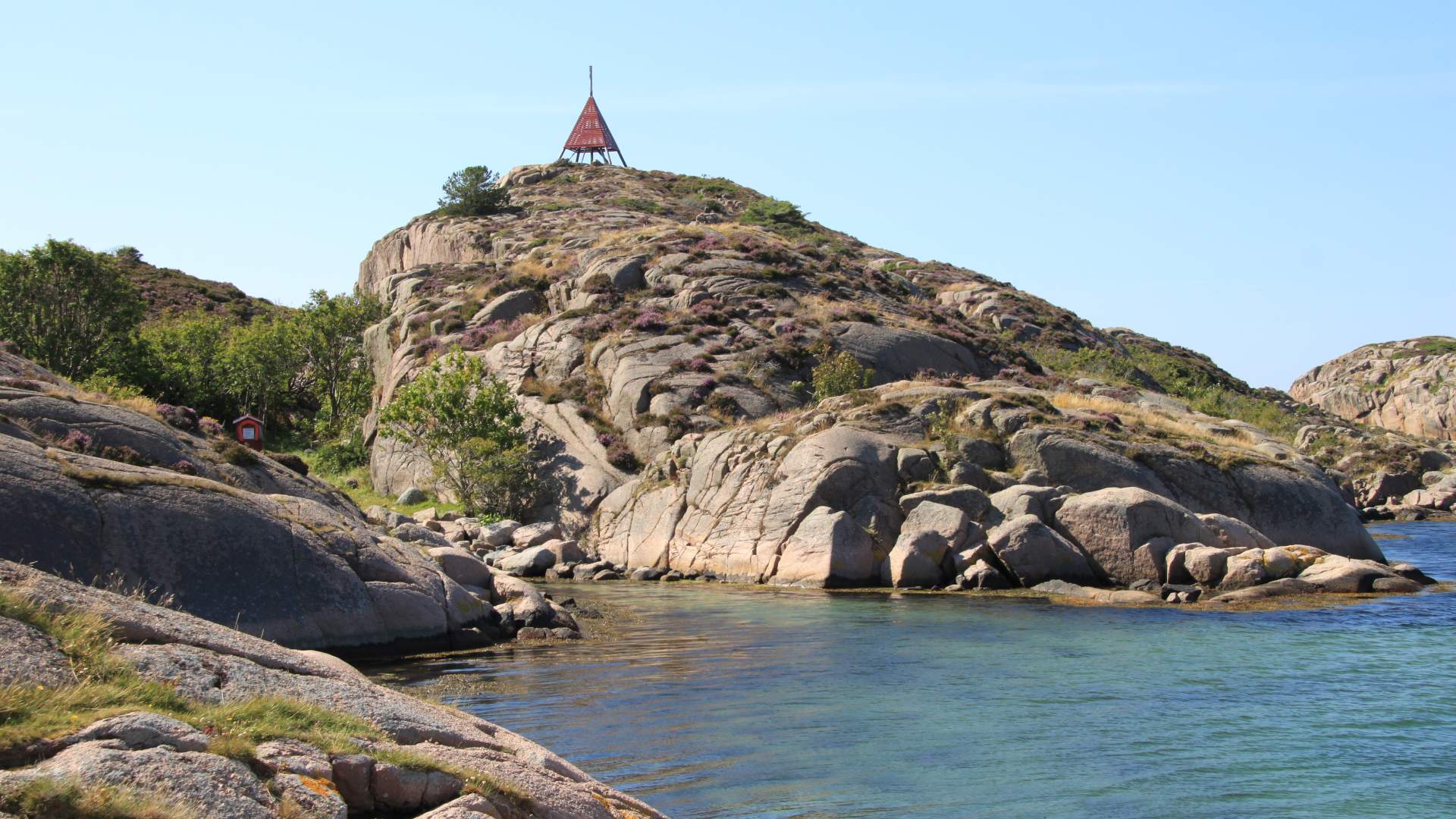 Valøyene med Hesnesmerke i Raet Nasjonalpark