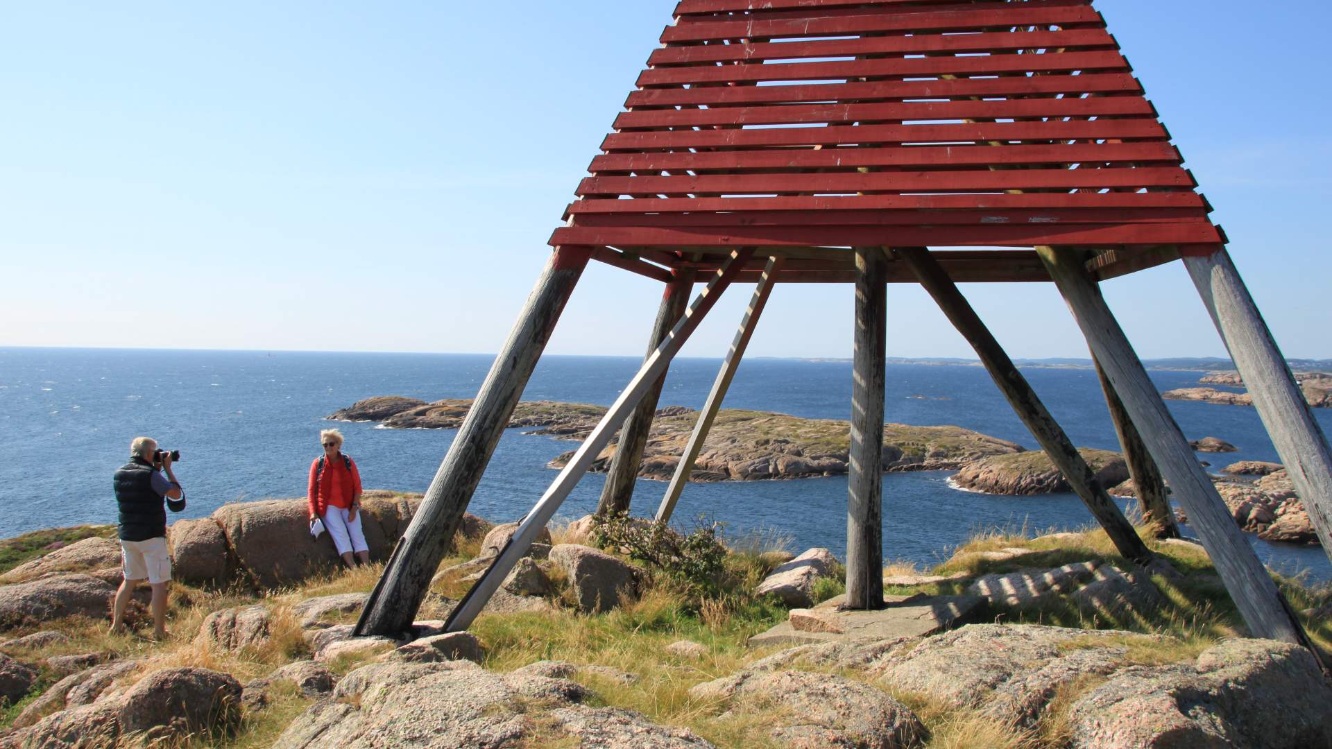Hesnesmerke på Valøyene i Raet Nasjonalpark