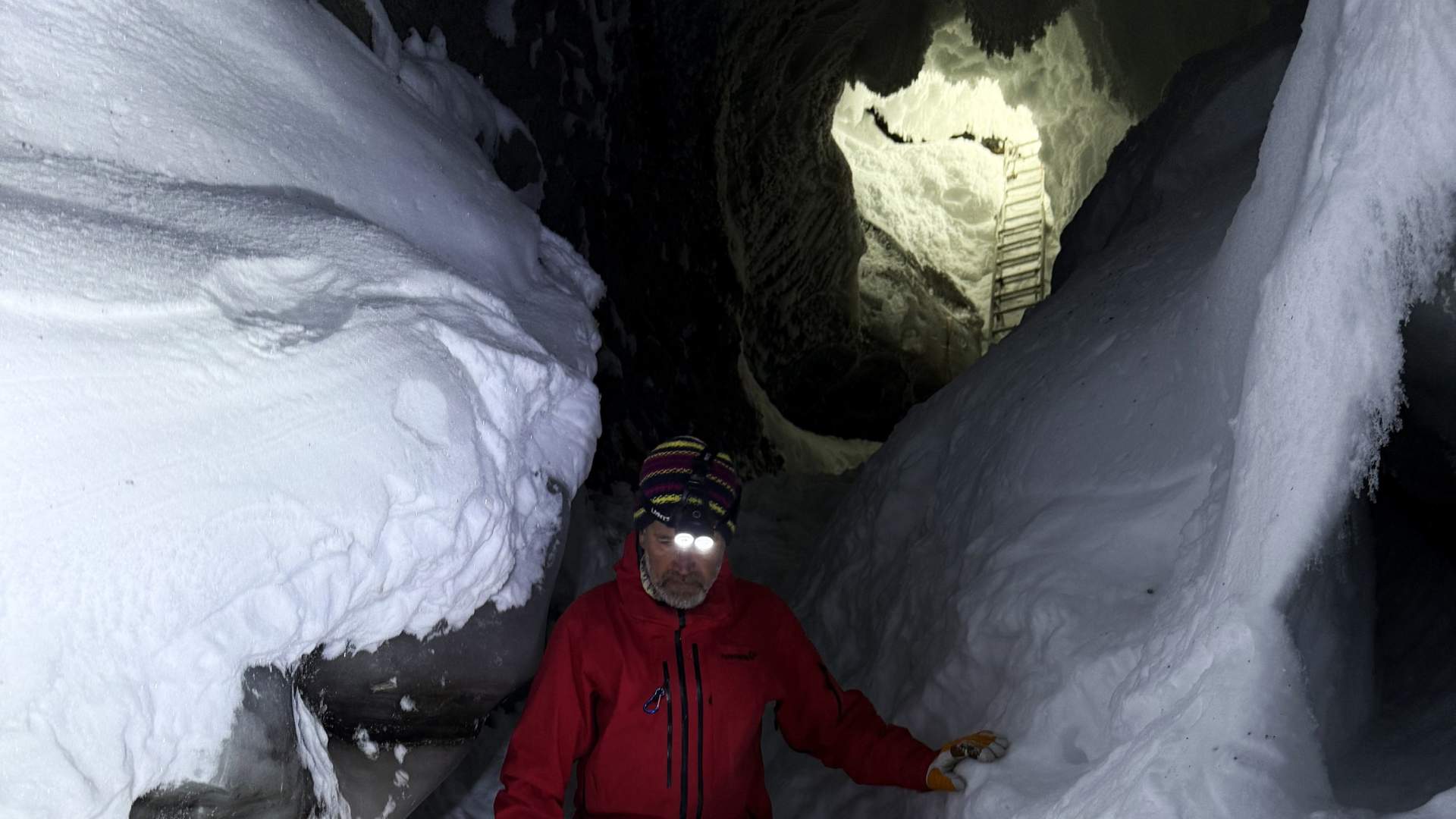 Ice cave visit - Backyard Svalbard by Andreas Gschwenter
