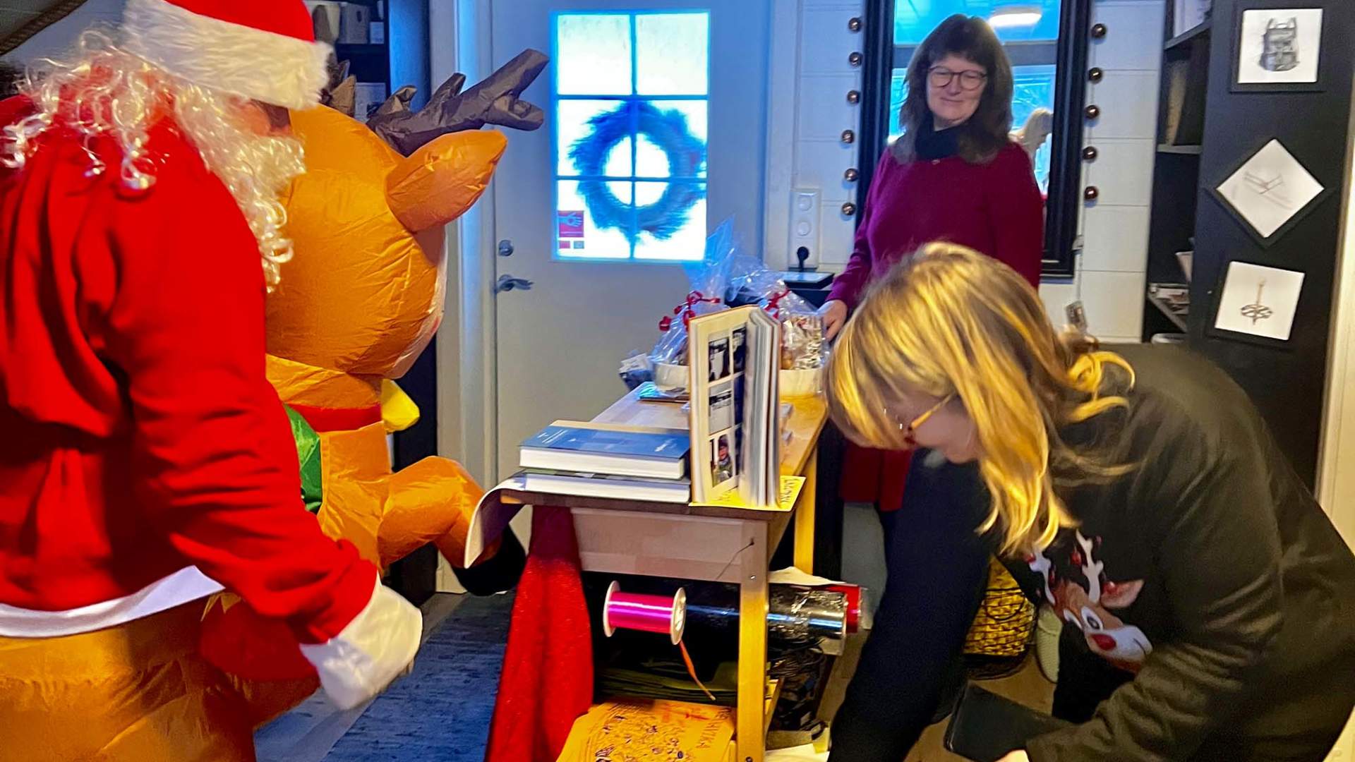 Julemarked på Selsethloftet