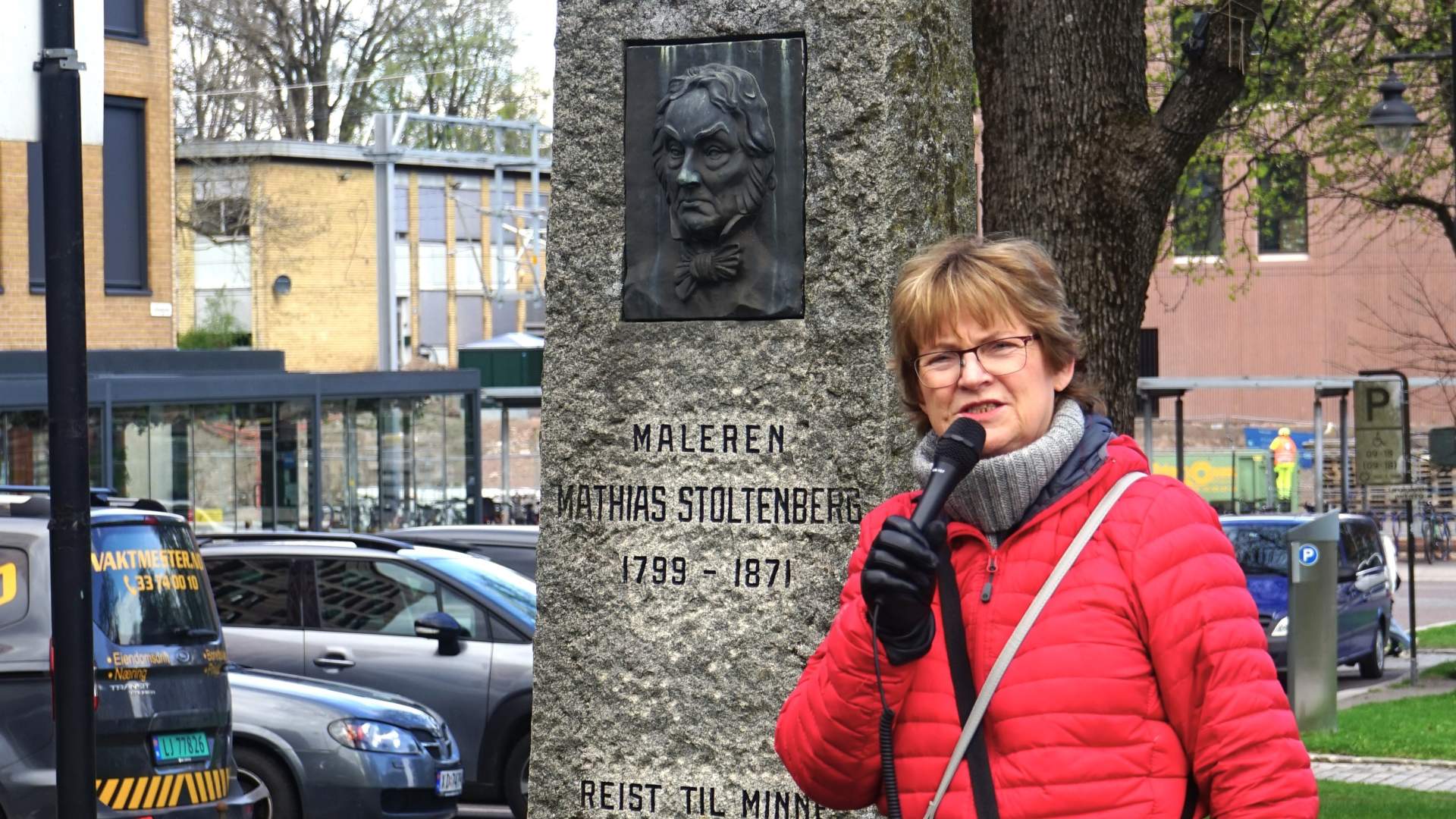 Inger ved Matthias St bauta