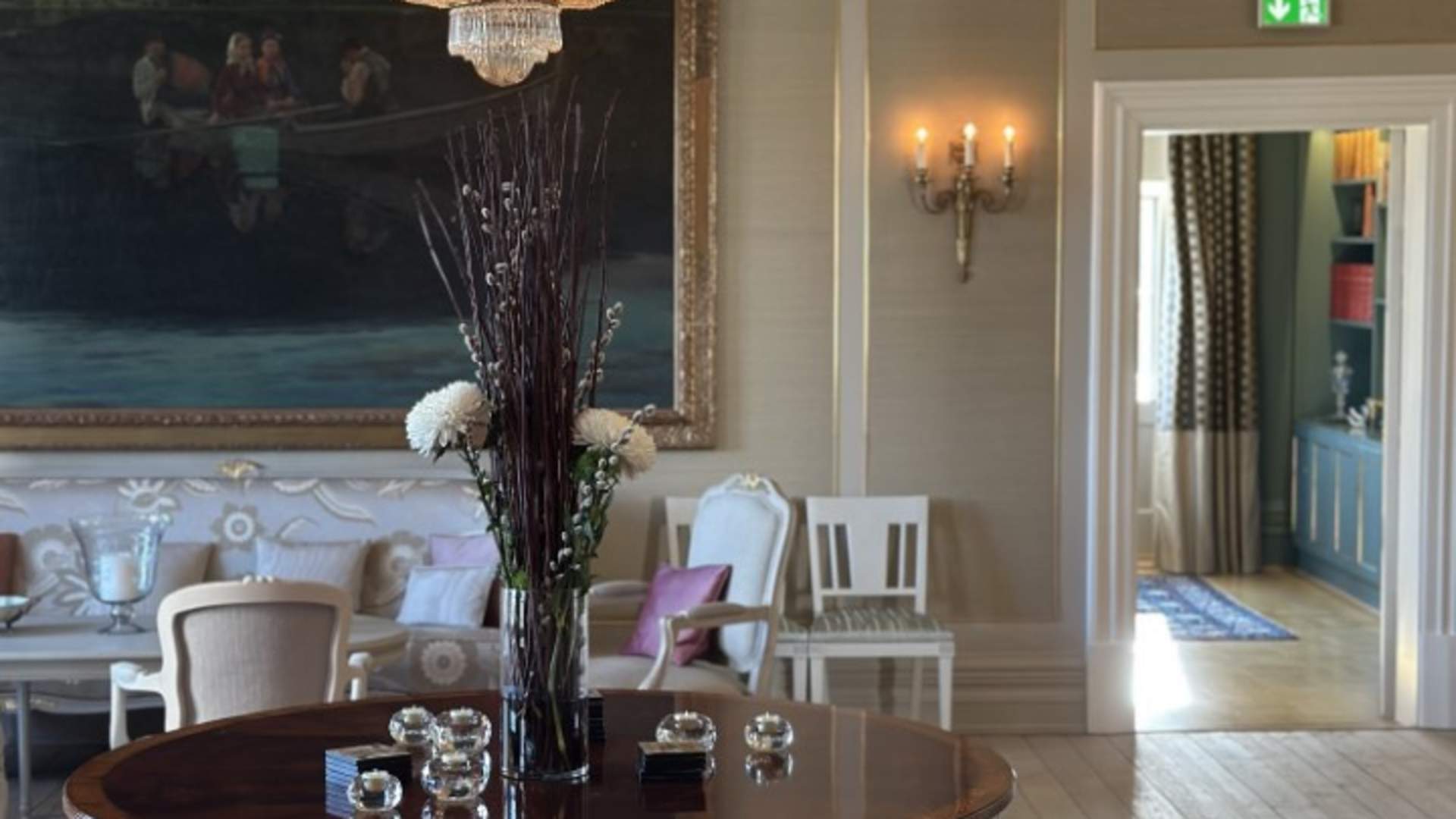 Interiør - Borregaard Hovedga°rd