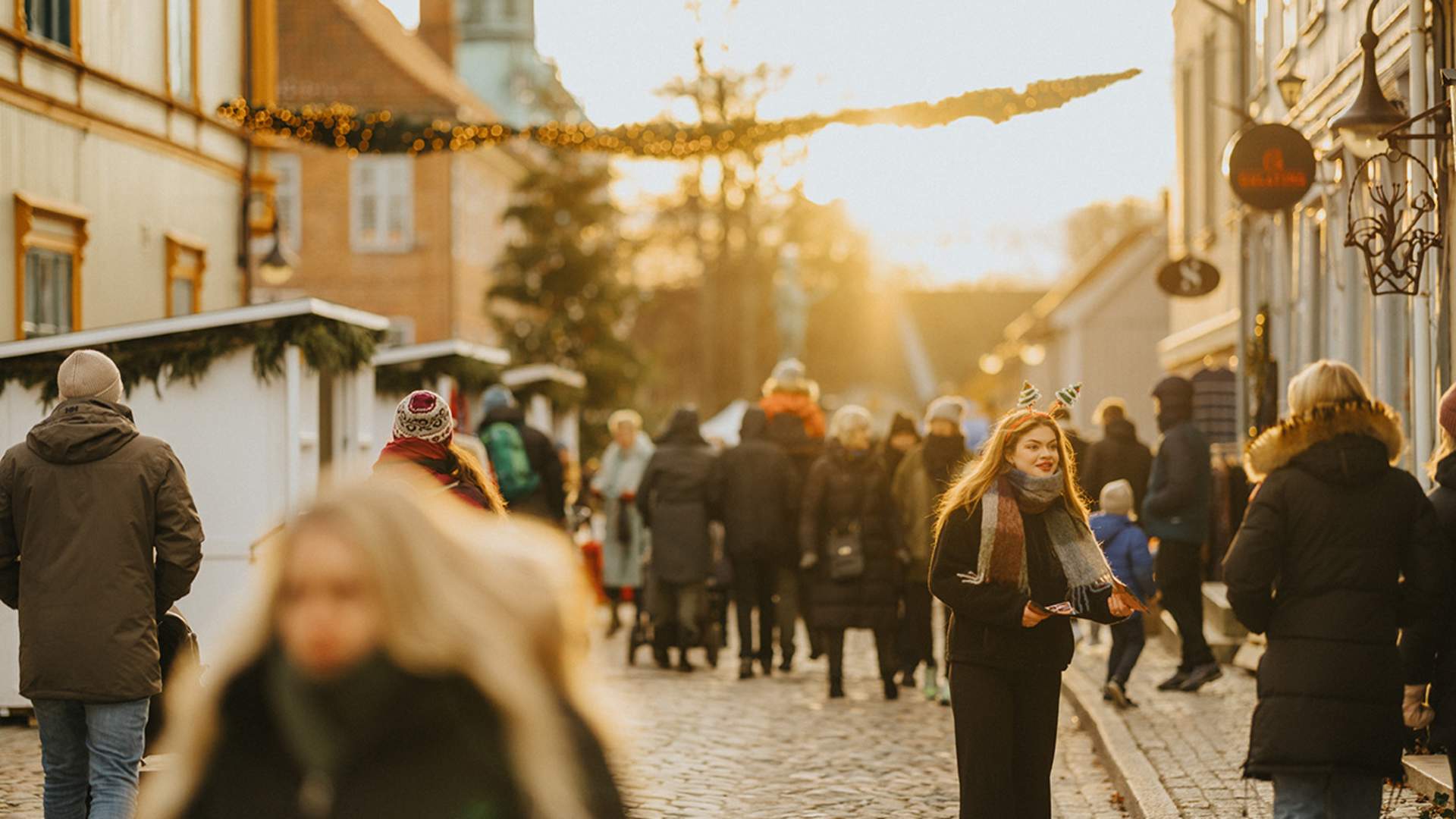 Christmas market in the Fortress Town, Gamlebyen Fredrikstad