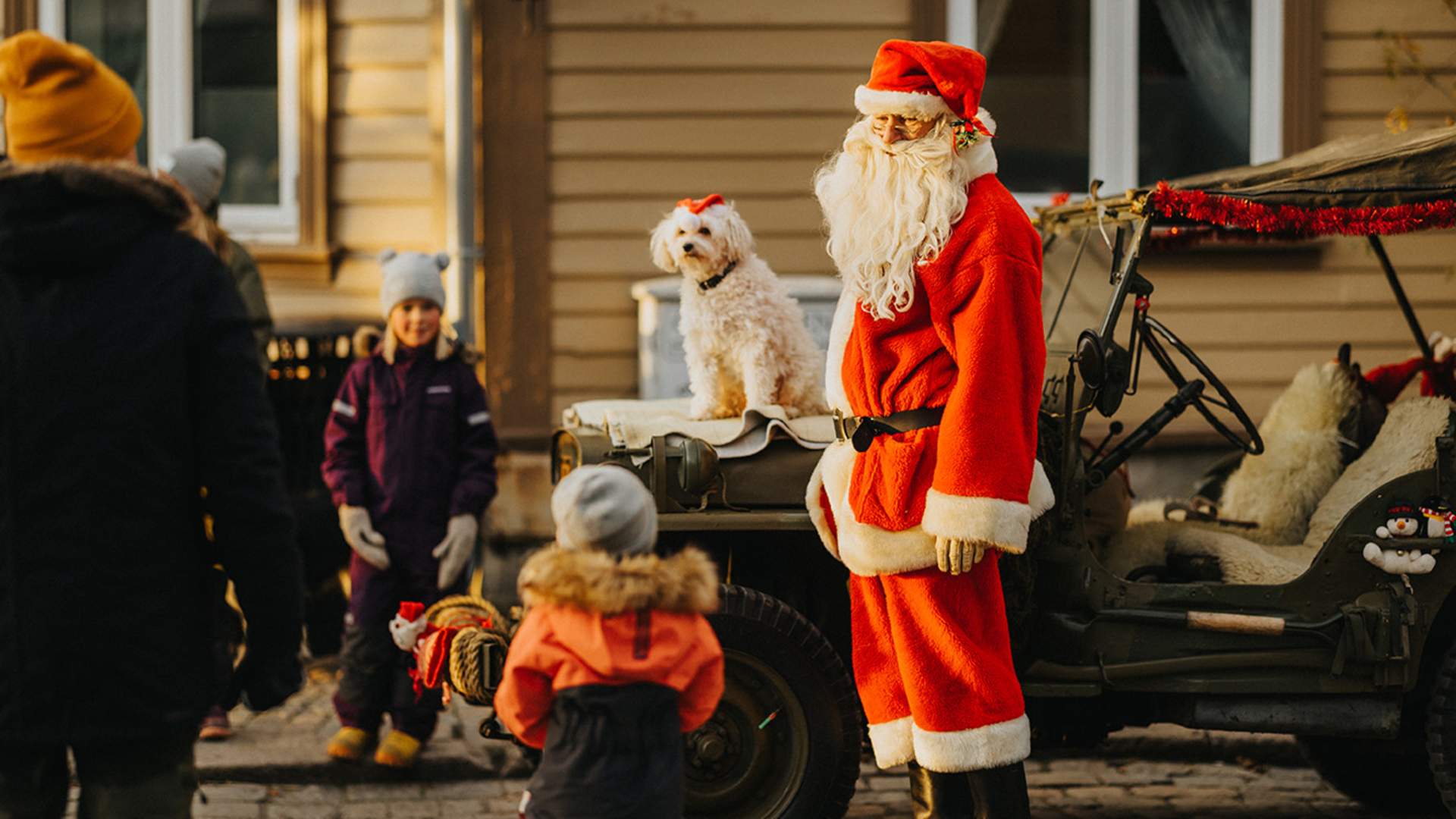 Christmas market in the Fortress Town, Gamlebyen Fredrikstad