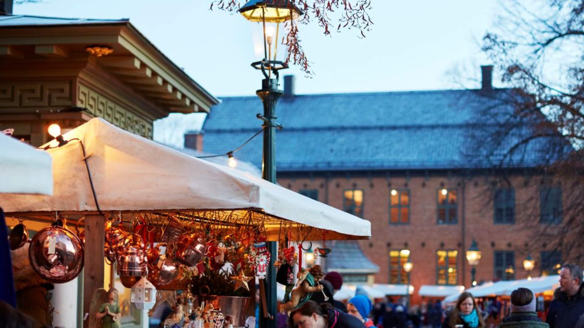 Mercato di Natale al Museo del Folklore Norvegese