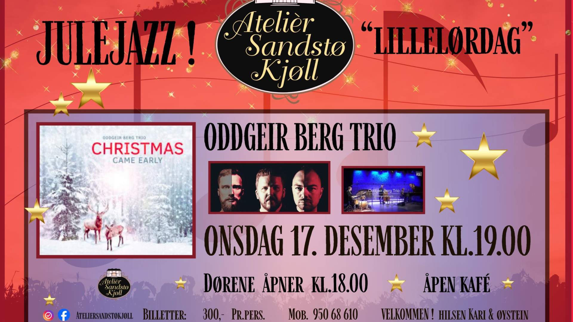 Julejazz med Oddgeir Berg Trio