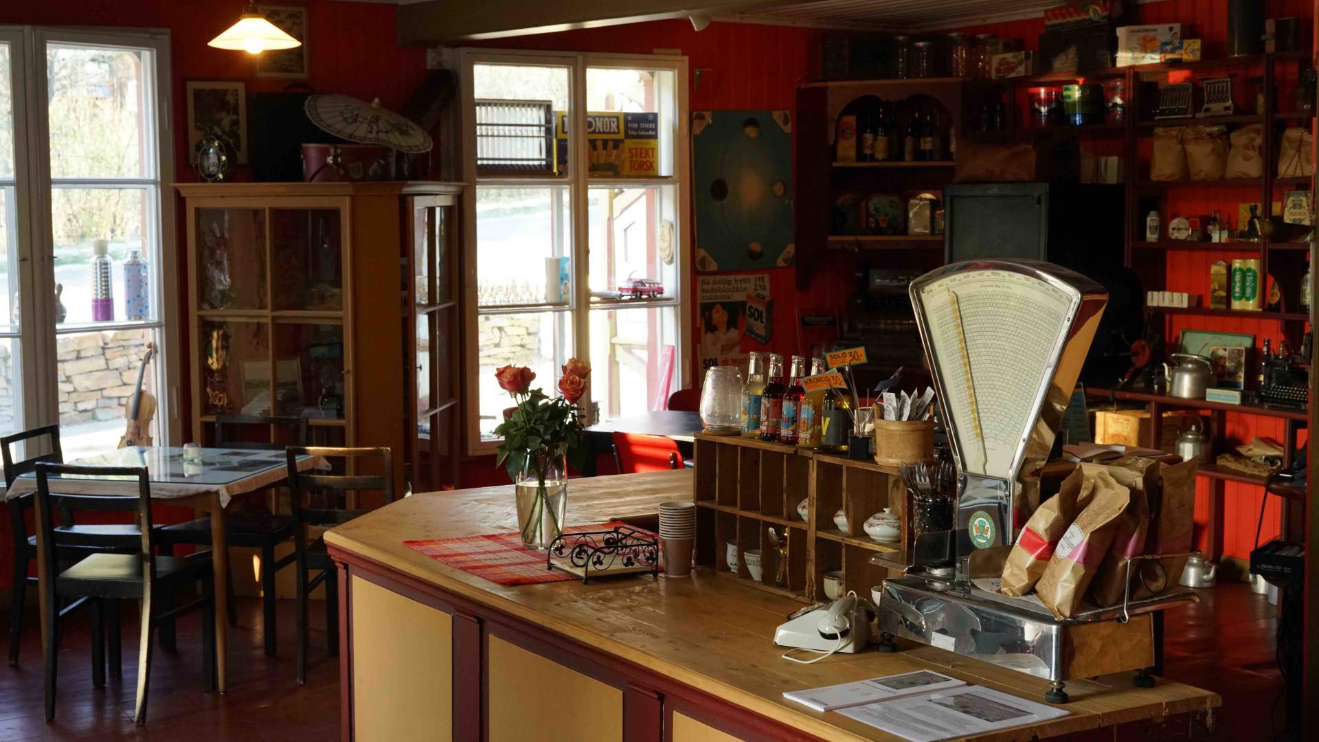 Kafe og landhandleri