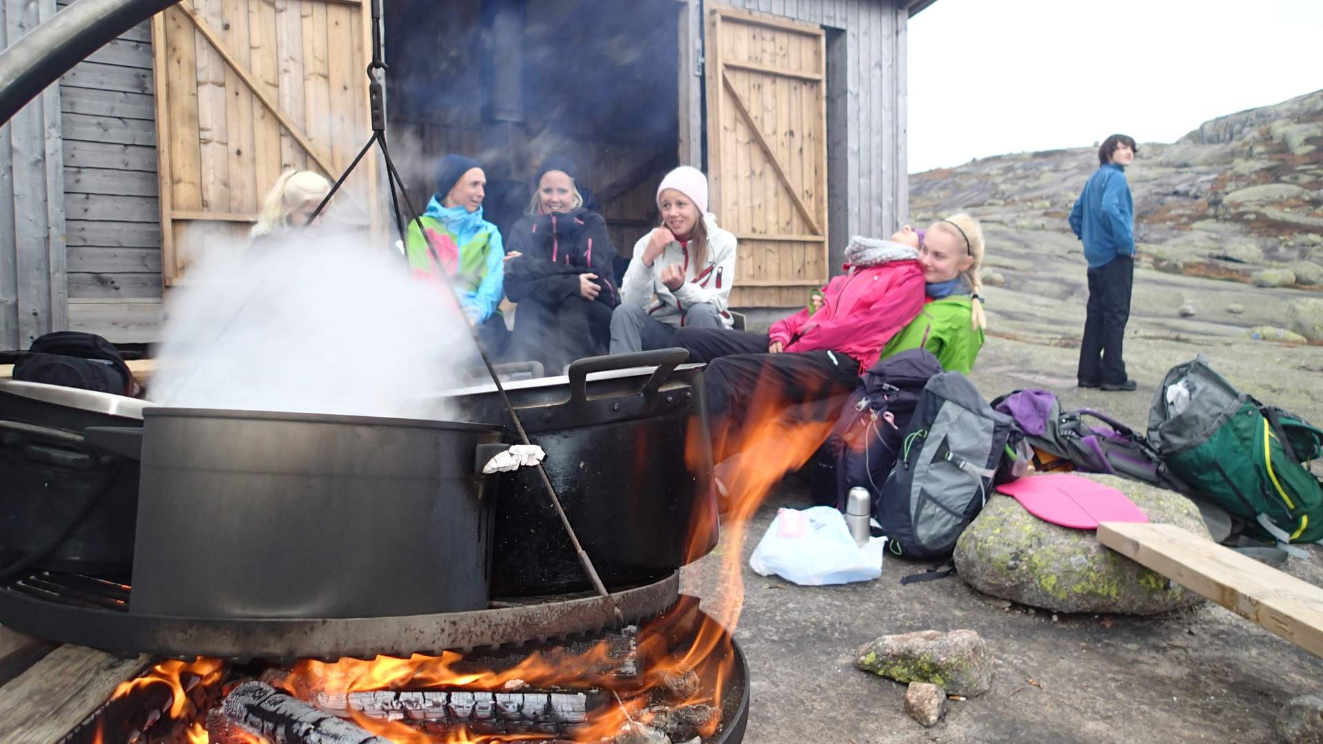 Knaben Fjellcamp på Bergetjørn